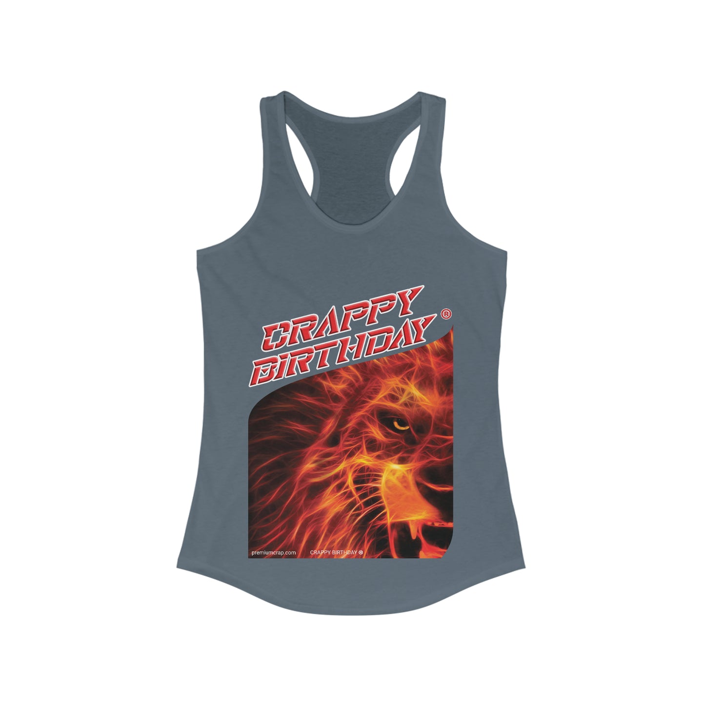 Crappy Birthday Women's Ideal Racerback Tank