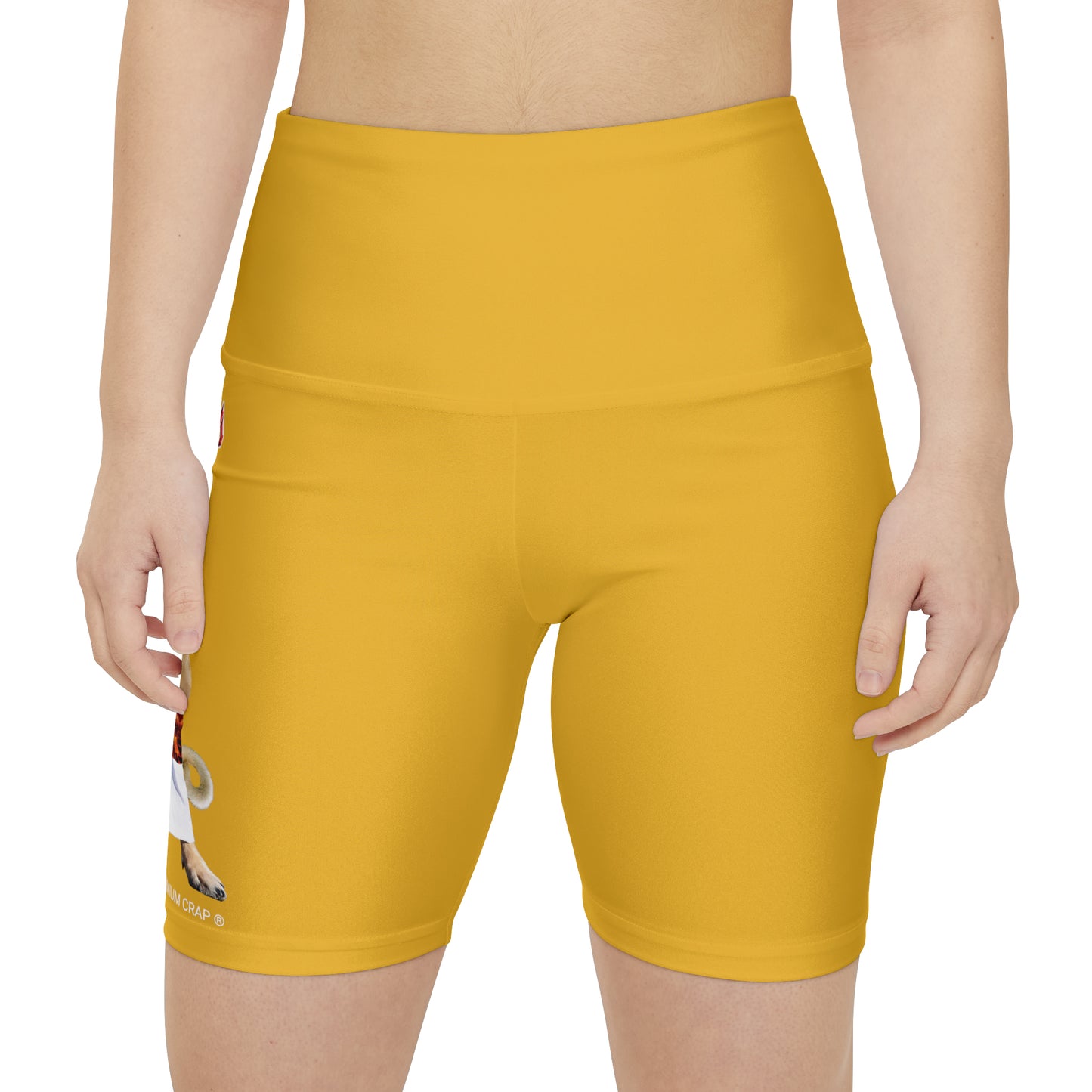 Premium Crap Workout Shorts - Yellow