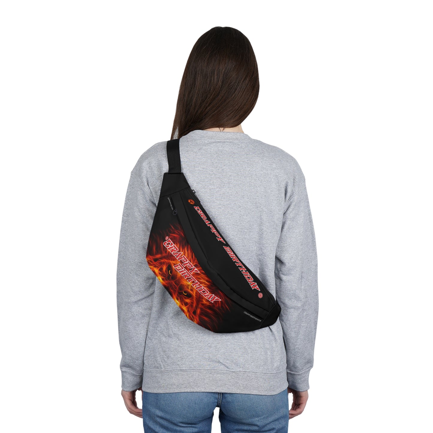 Crappy Birthday Large Fanny Pack