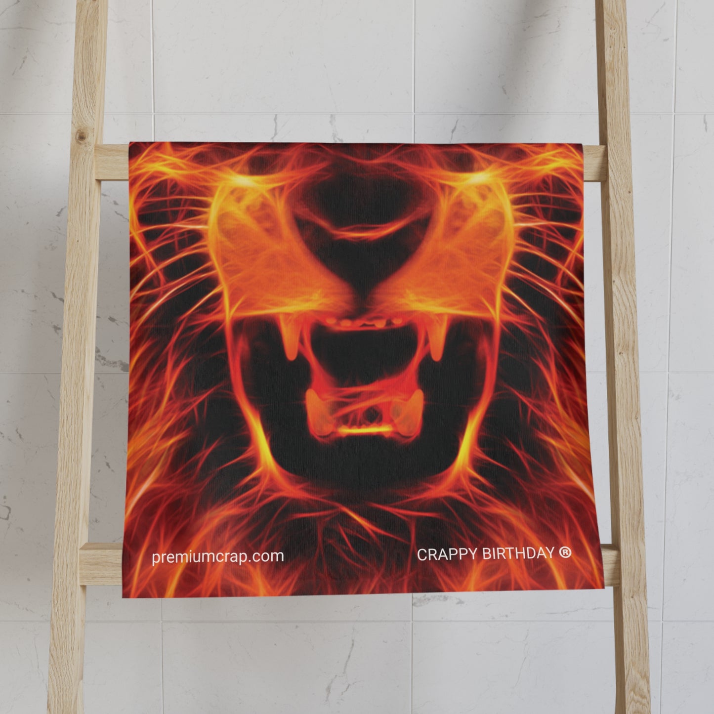 Crappy Birthday Hand Towel