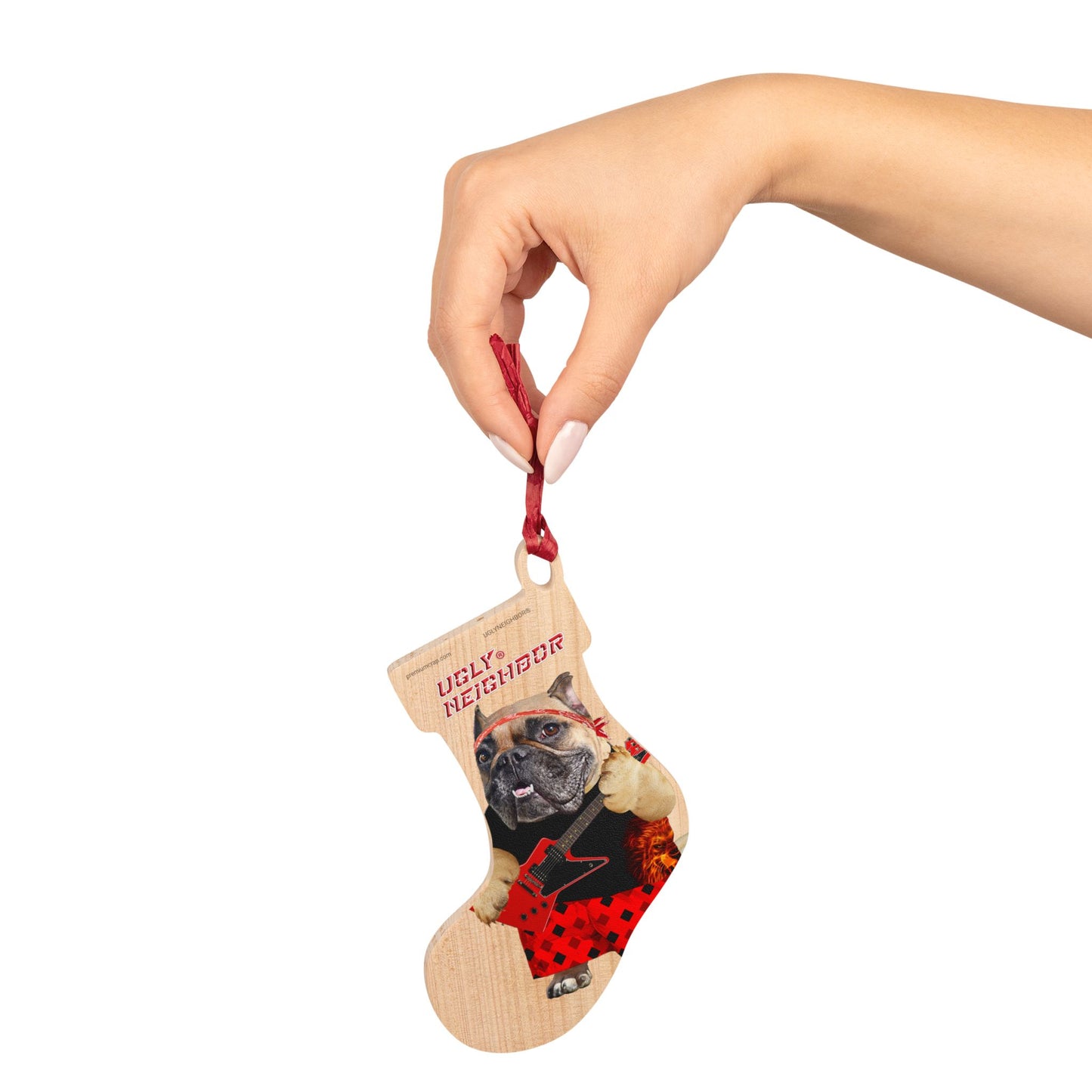 Ugly Neighbor II Wooden Ornaments