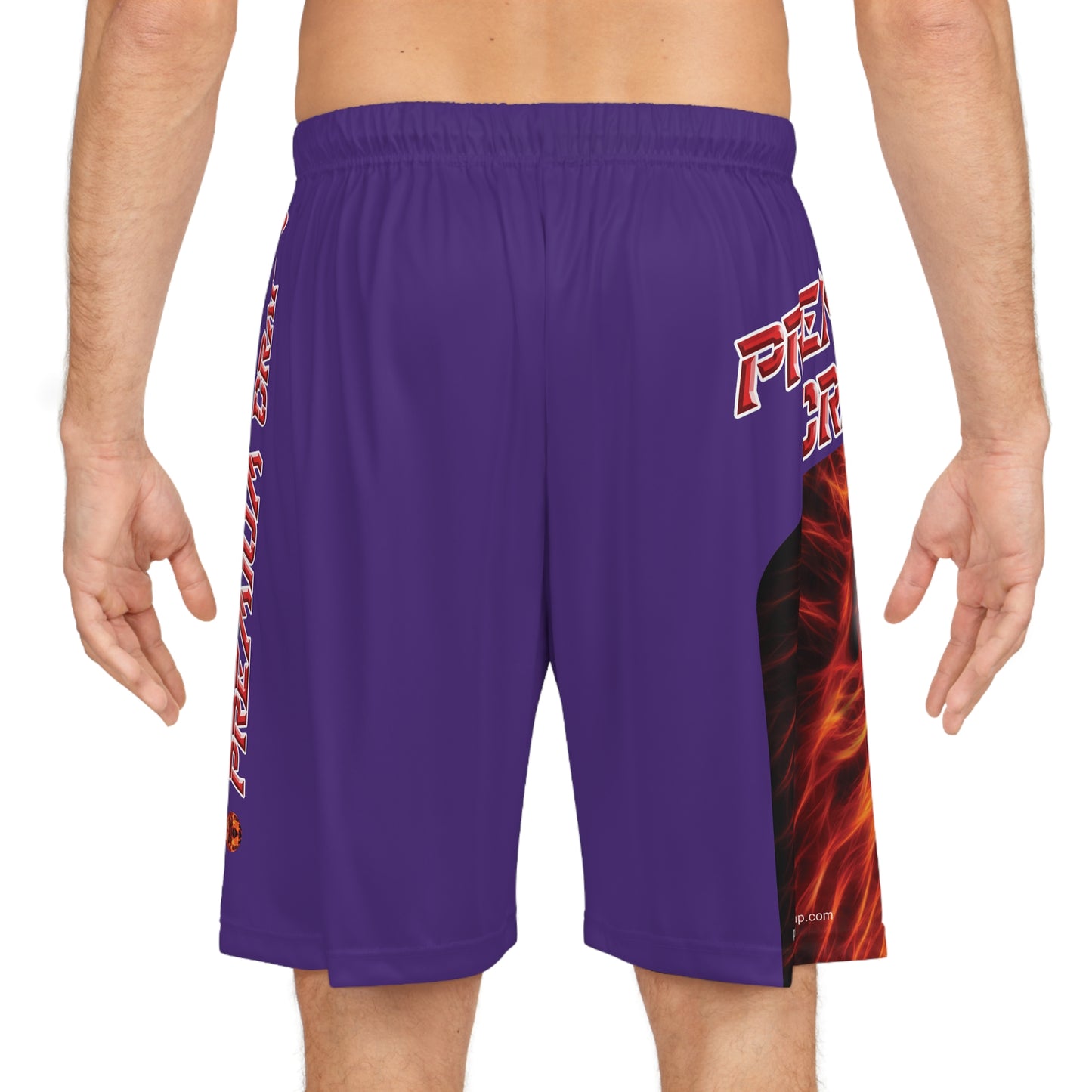 Premium Crap BougieBooty Baller Shorts - Purple