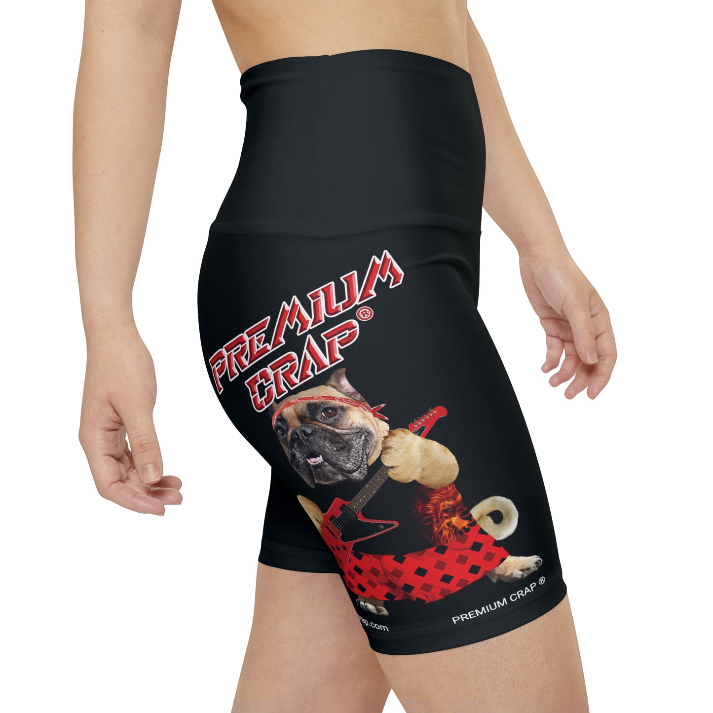 Premium Crap II Women's Workout Shorts - Black
