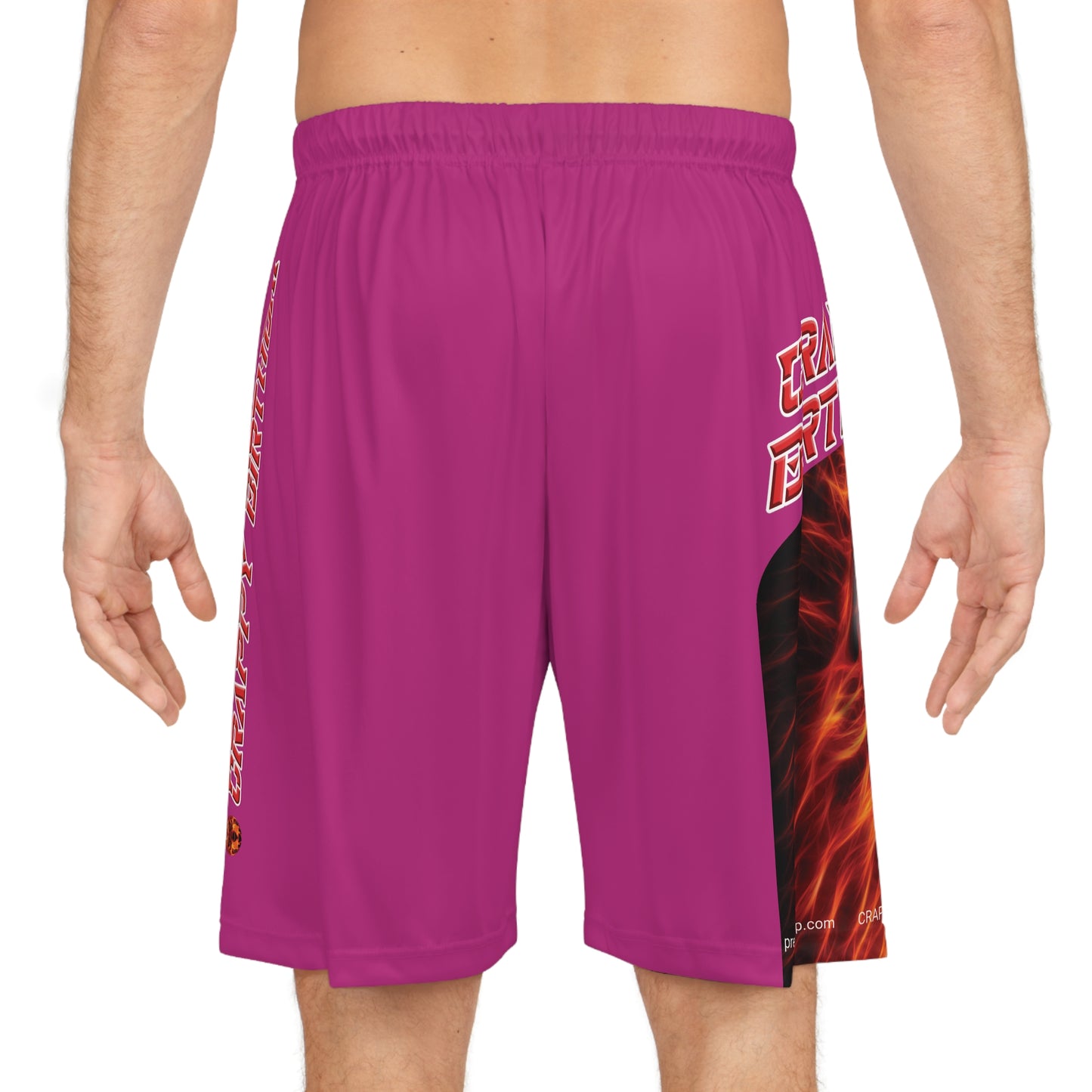 Crappy Birthday BougieBooty Baller Shorts - Pink