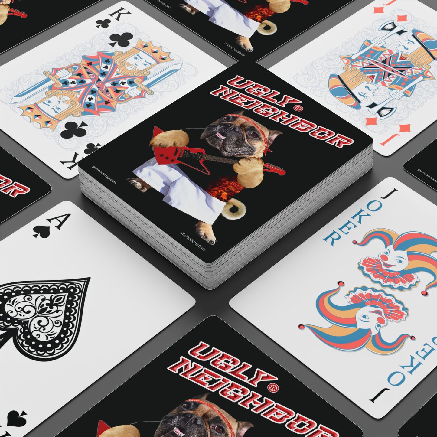 Ugly Neighbor Poker Cards