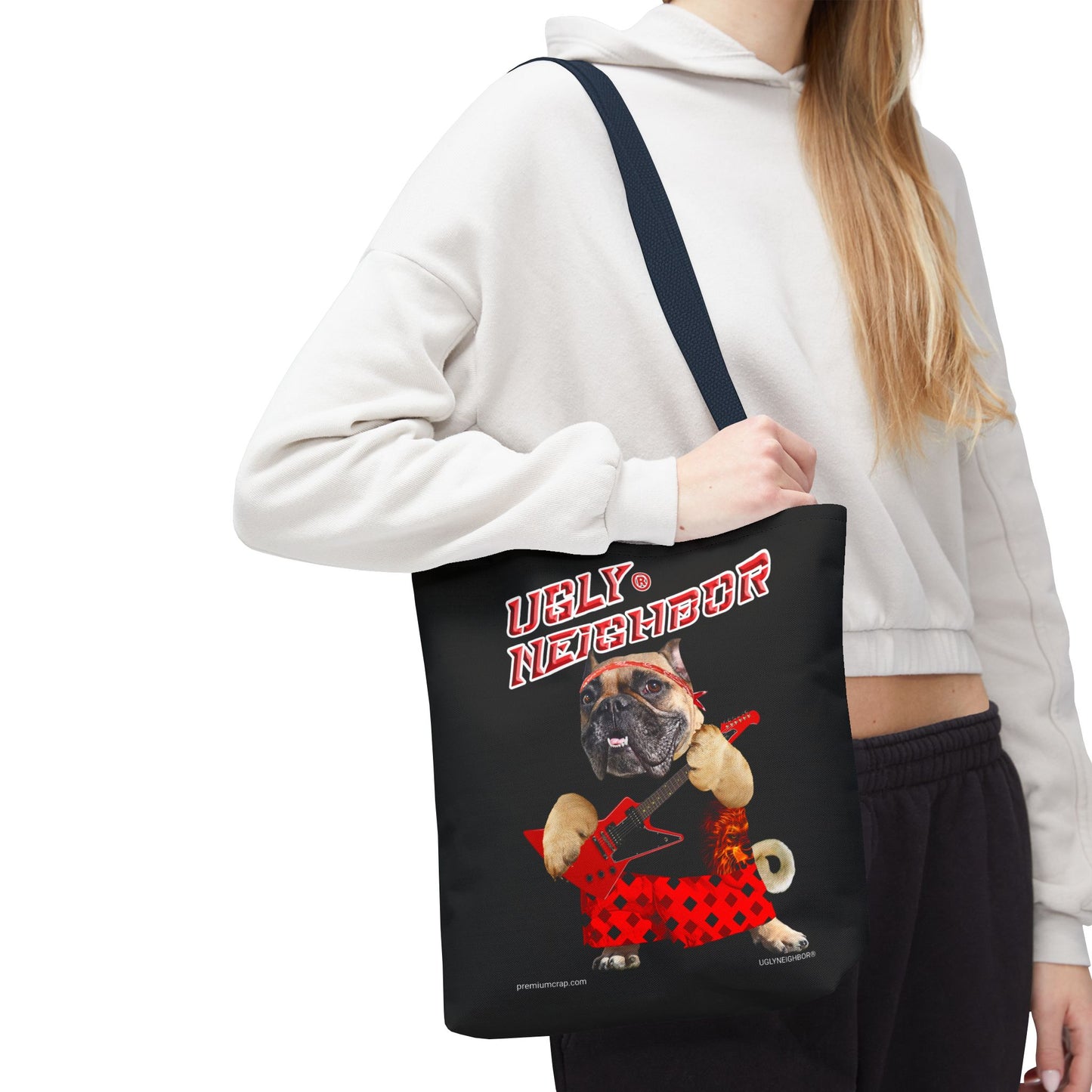Ugly Neighbor Tote Bag