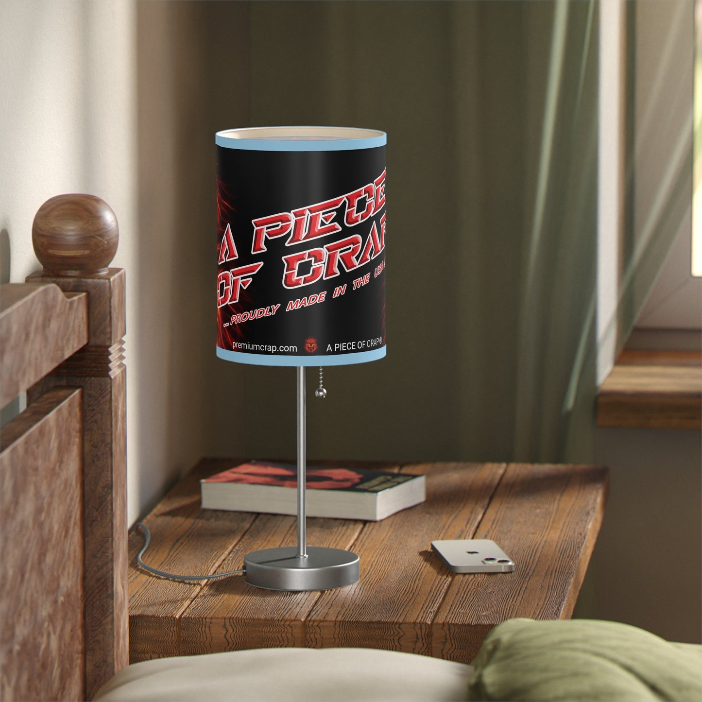 A Piece Of Crap Lamp on a Stand