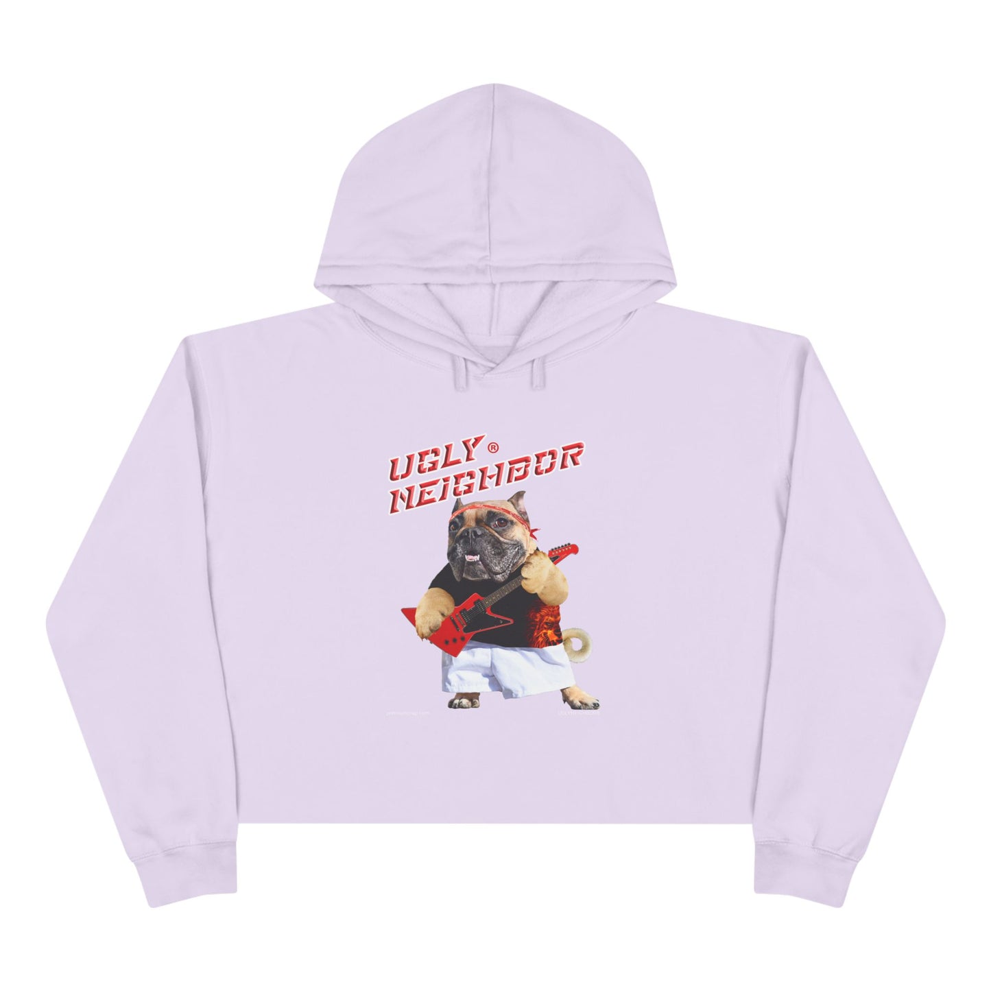 Ugly Neighbor Cropped Hoodie