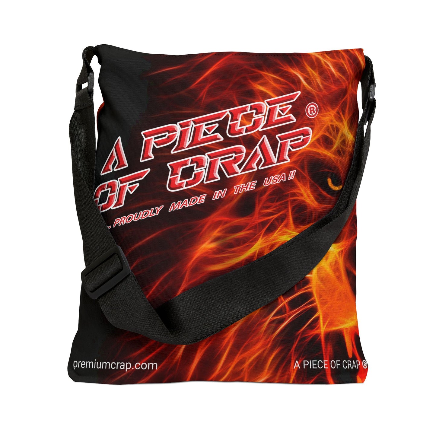 A Piece Of Crap Adjustable Tote Bag