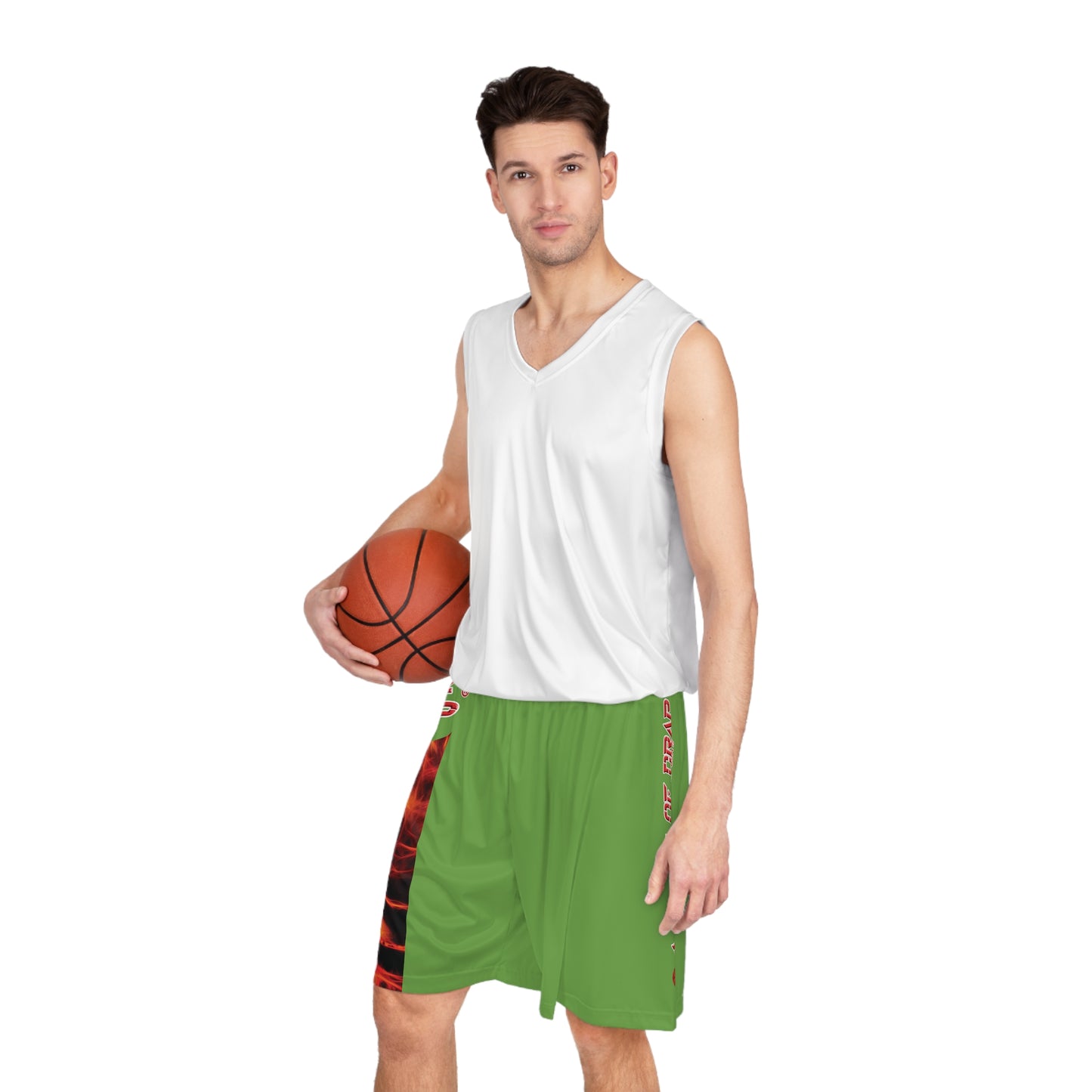 A Piece Of Crap BougieBooty Baller Shorts - Green
