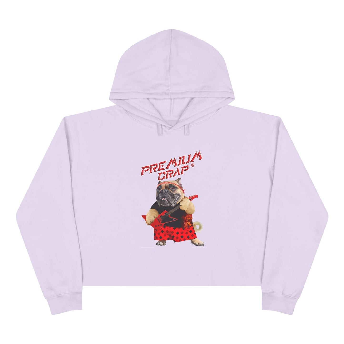 Premium Crap Cropped Hoodie