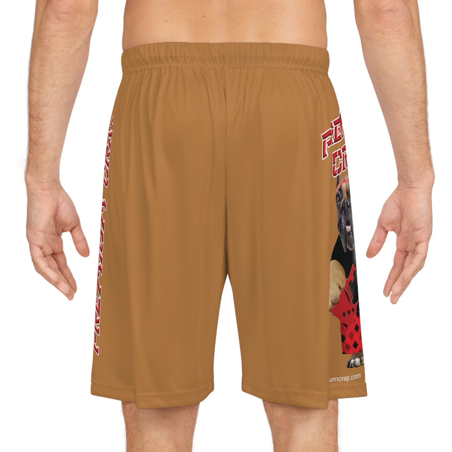 Premium Crap II Basketball Shorts - Light Brown