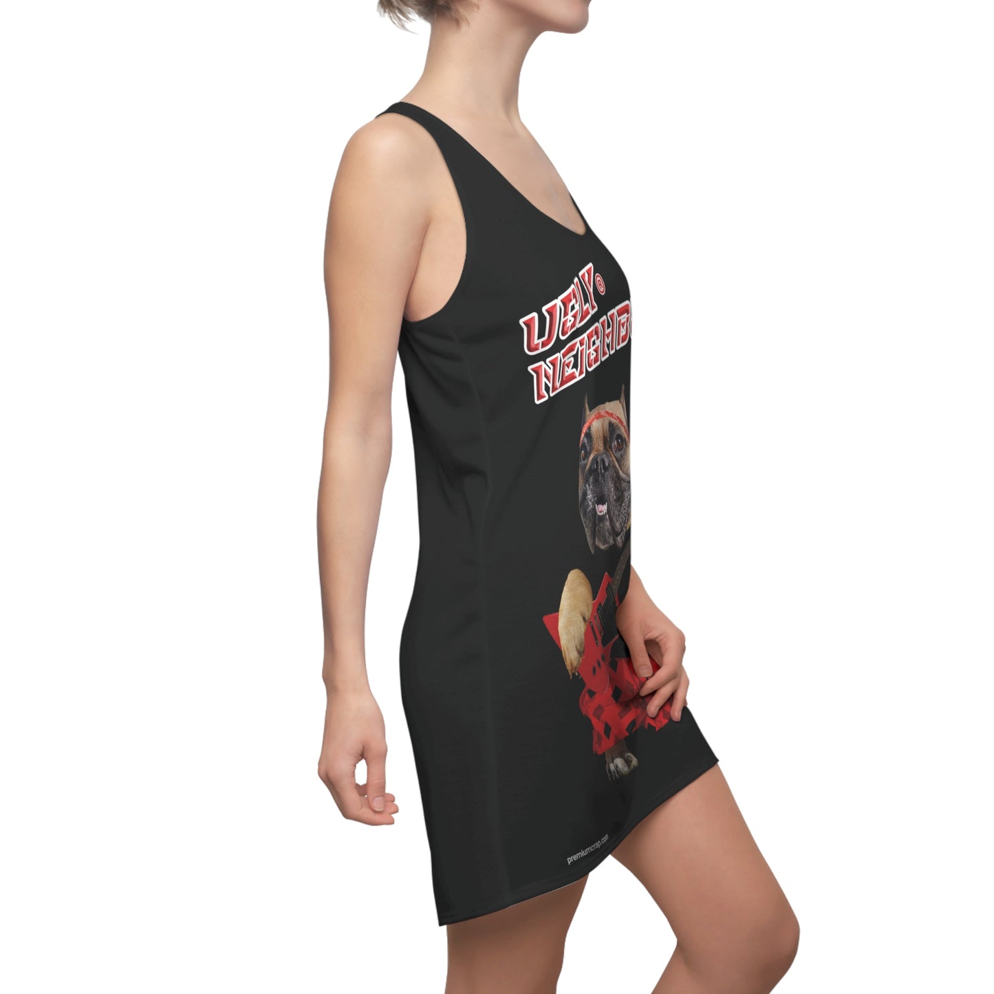 Ugly Neighbor II Women's Cut & Sew Racerback Dress