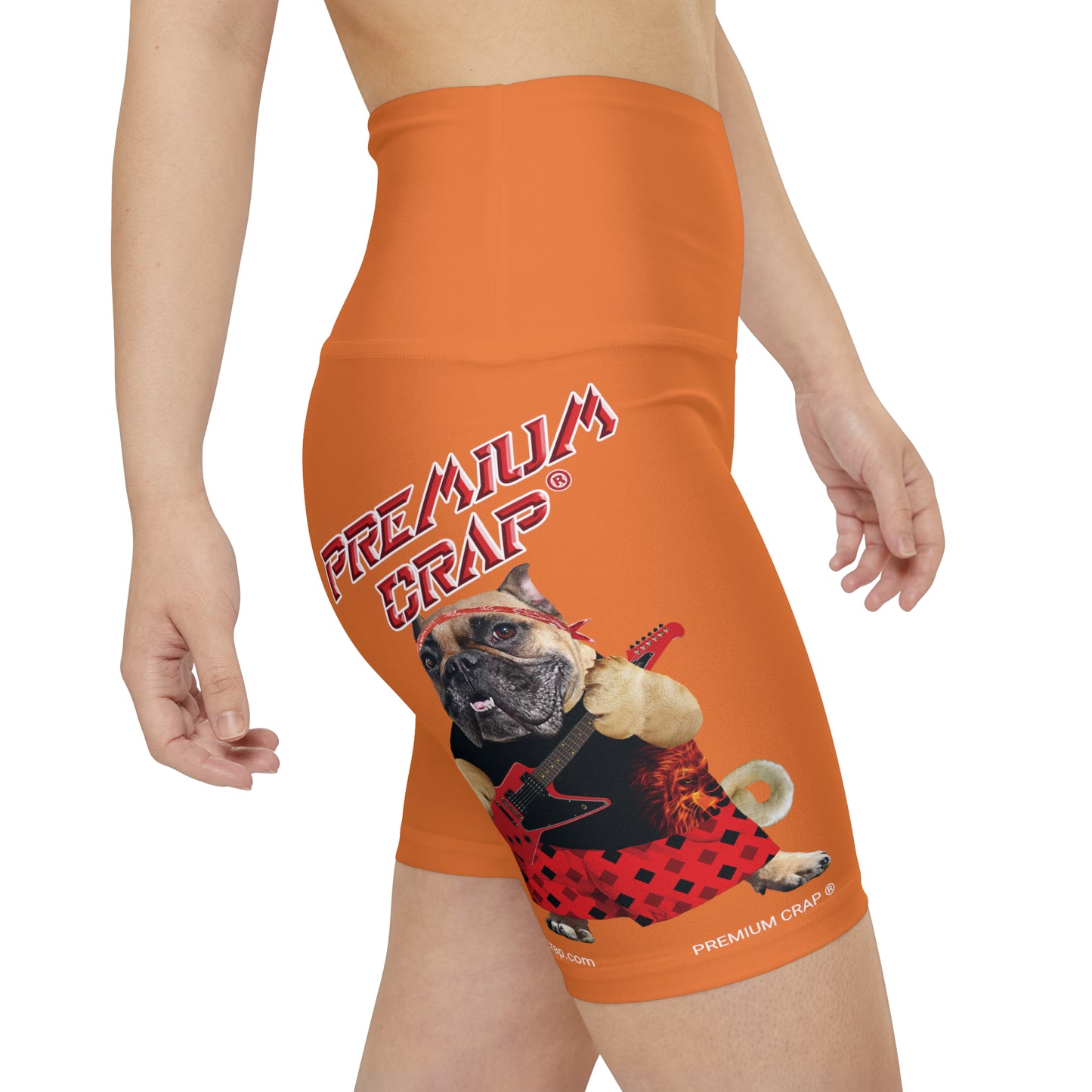 Premium Crap II Women's Workout Shorts - Crusta