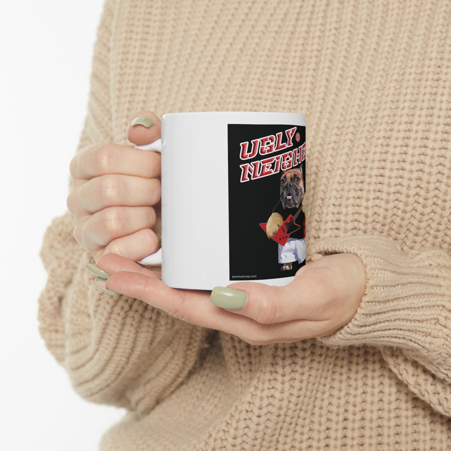 Ugly Neighbor Ceramic Mug