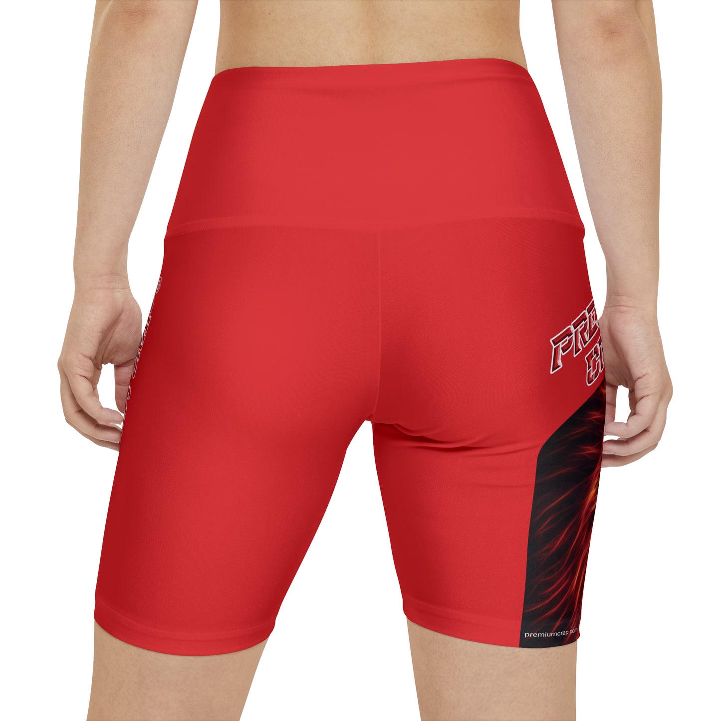 Premium Crap WorkoutWit Shorts - Red