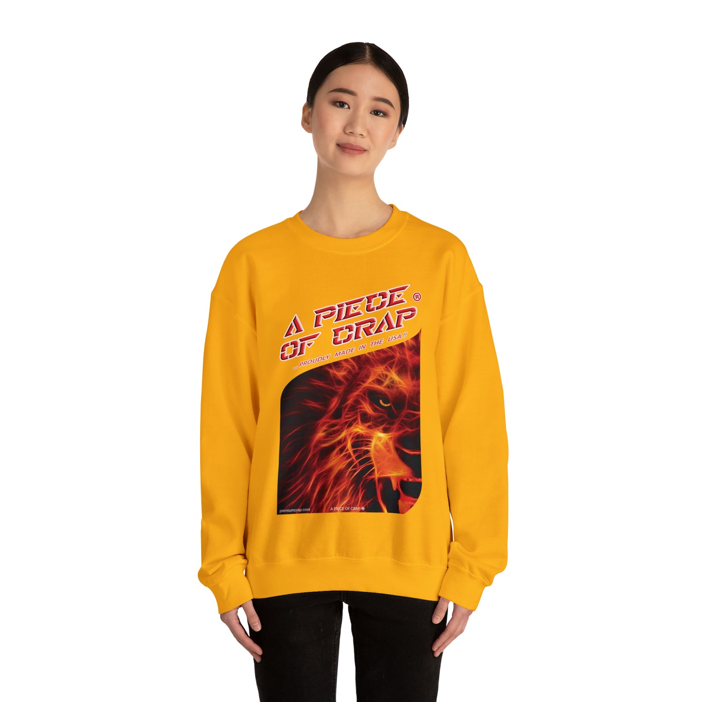 A Piece Of Crap Heavy Blend Crewneck Sweatshirt