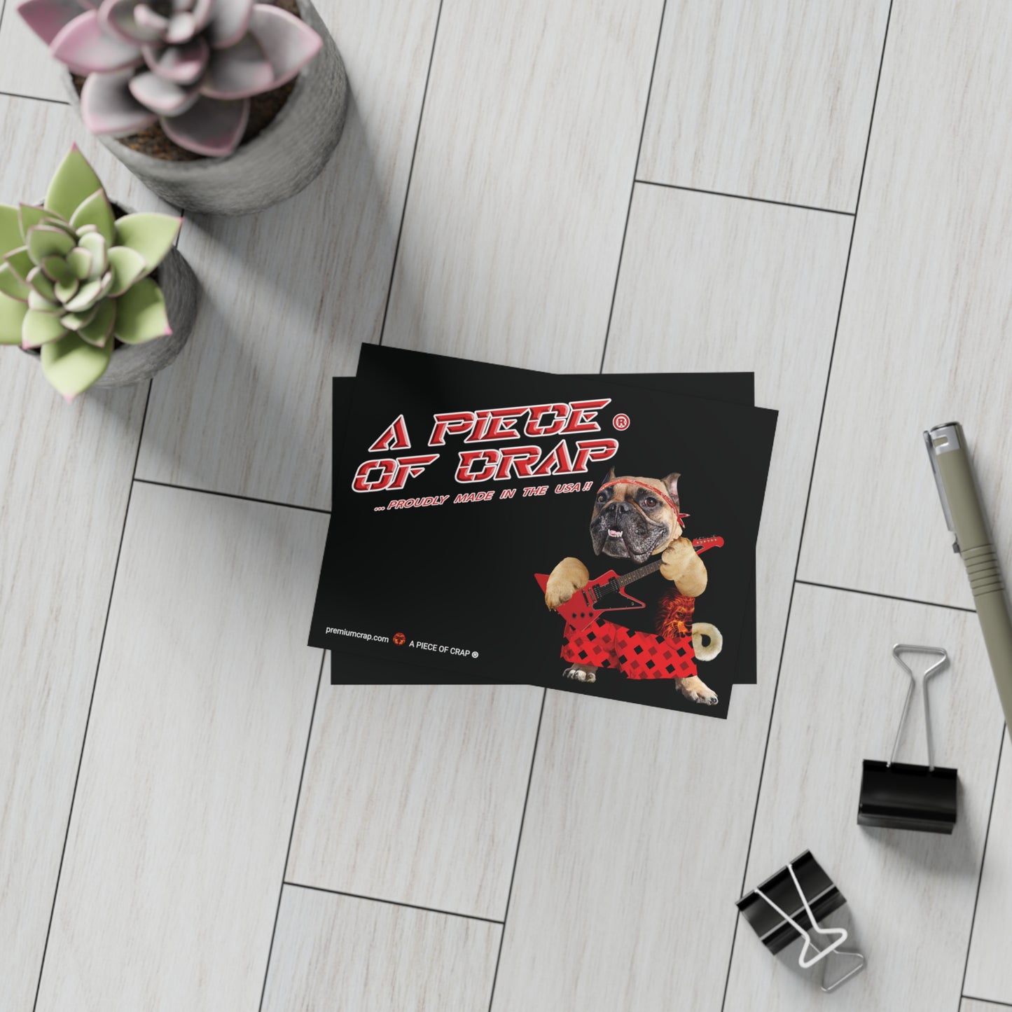 A Piece of Crap II Postcard Bundles (envelopes included)