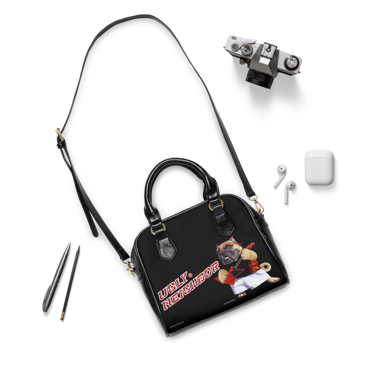 Ugly Neighbor Shoulder Handbag
