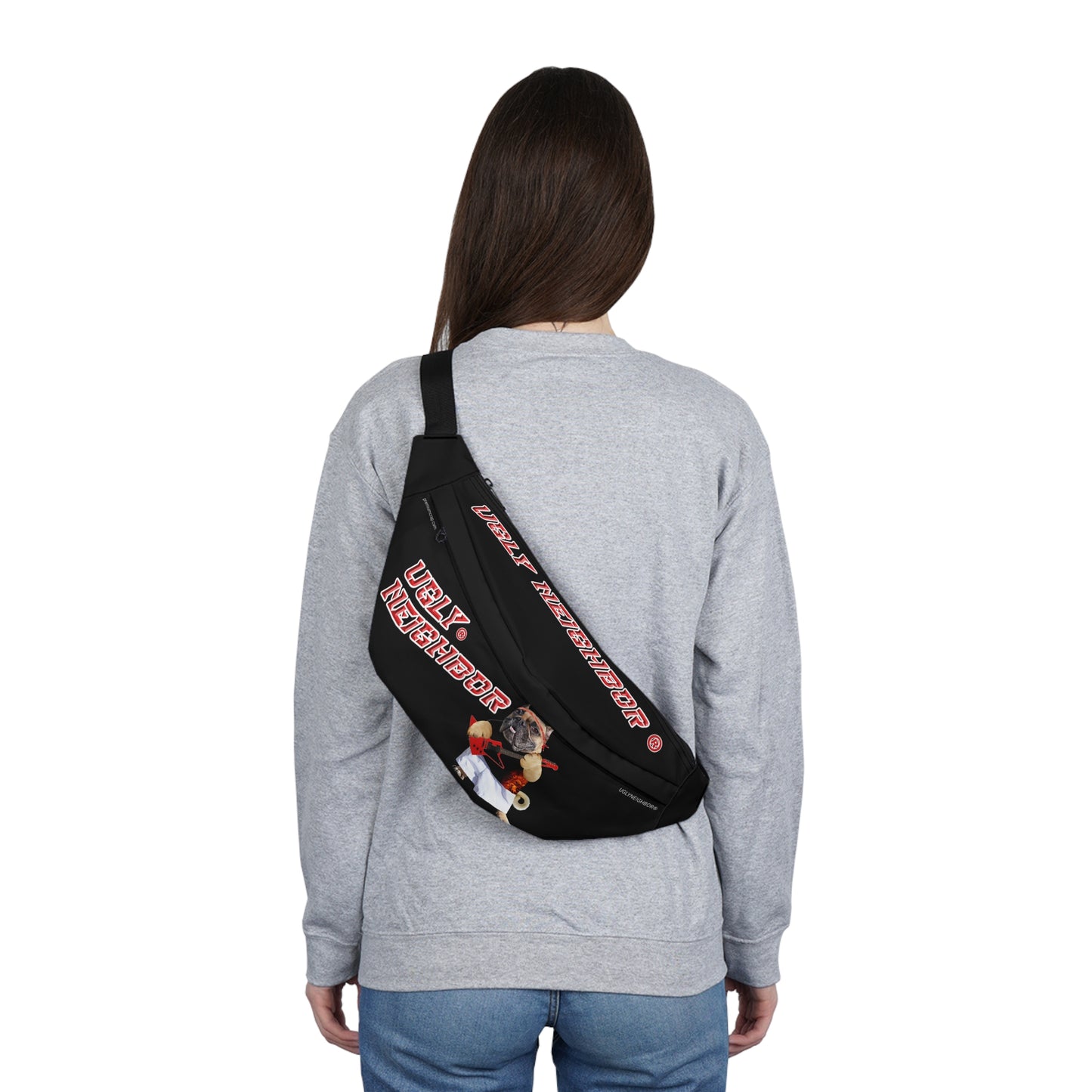 Ugly Neighbor Large Fanny Pack