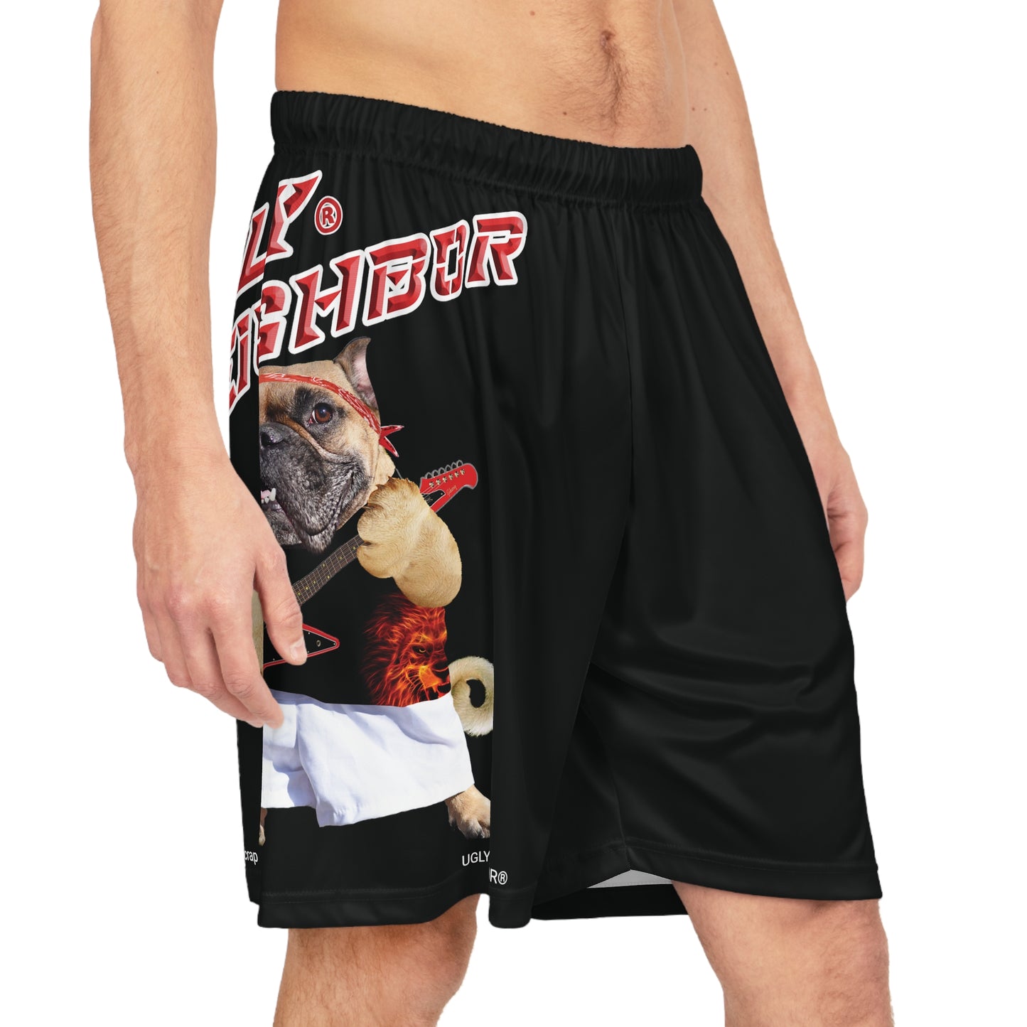 Ugly Neighbor BougieBooty Baller Shorts - Black