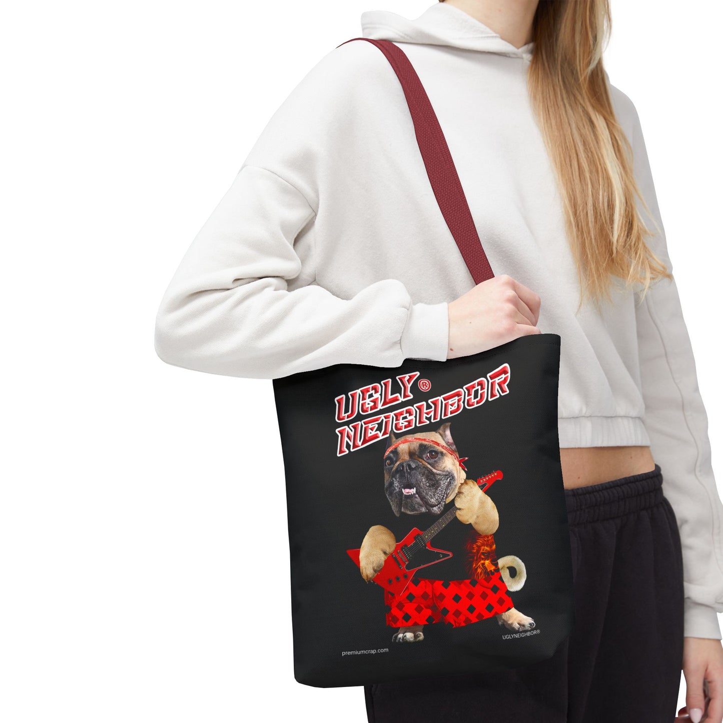 Ugly Neighbor Tote Bag