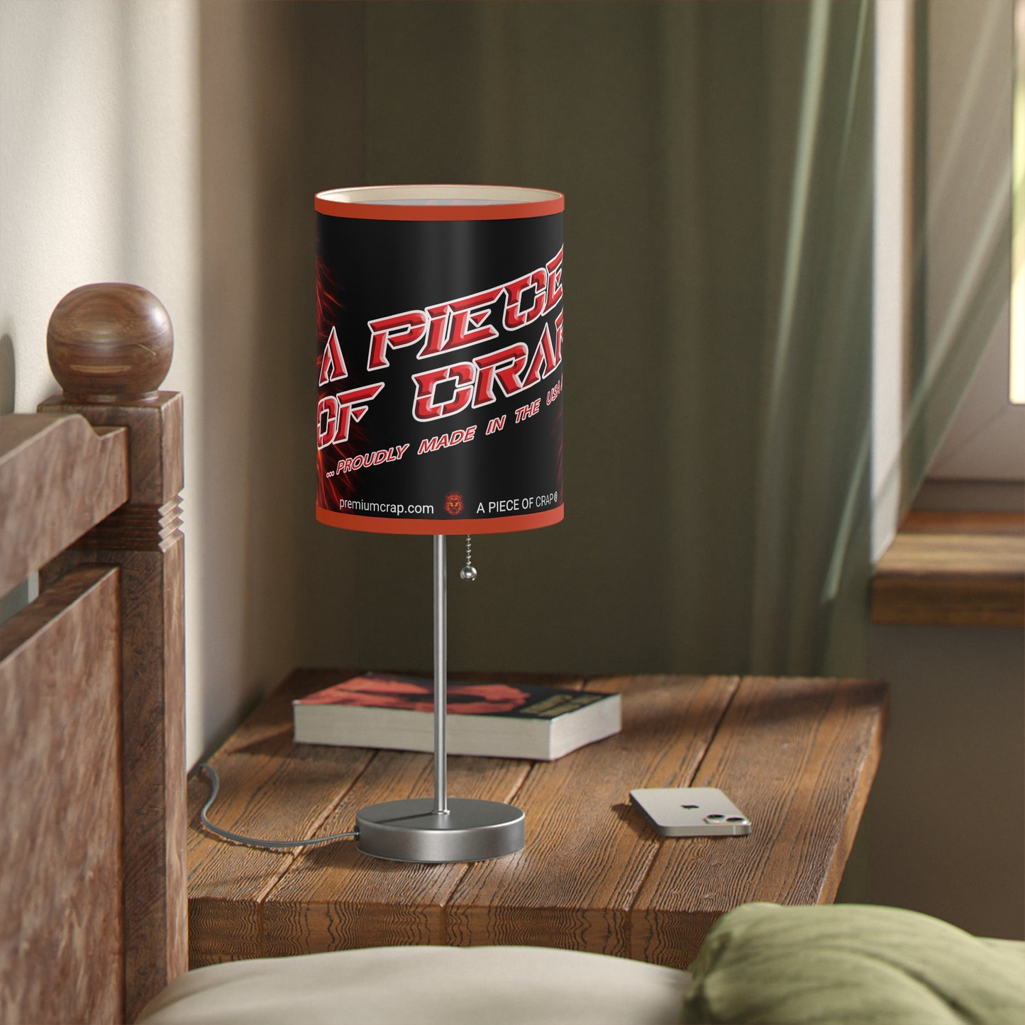 A Piece Of Crap Lamp on a Stand