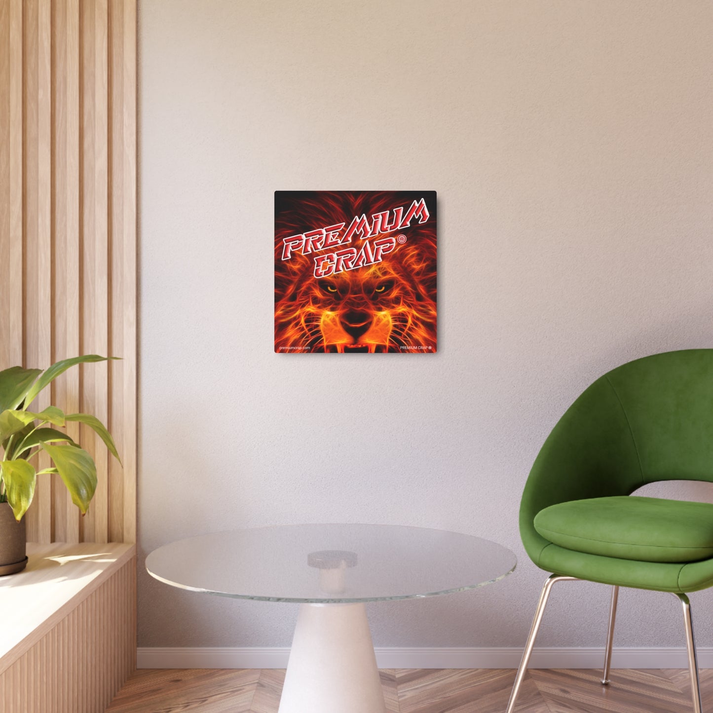 Premium Crap Metal Art Sign