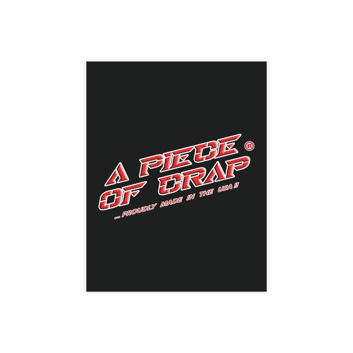 A Piece of Crap II Postcard Bundles (envelopes included)
