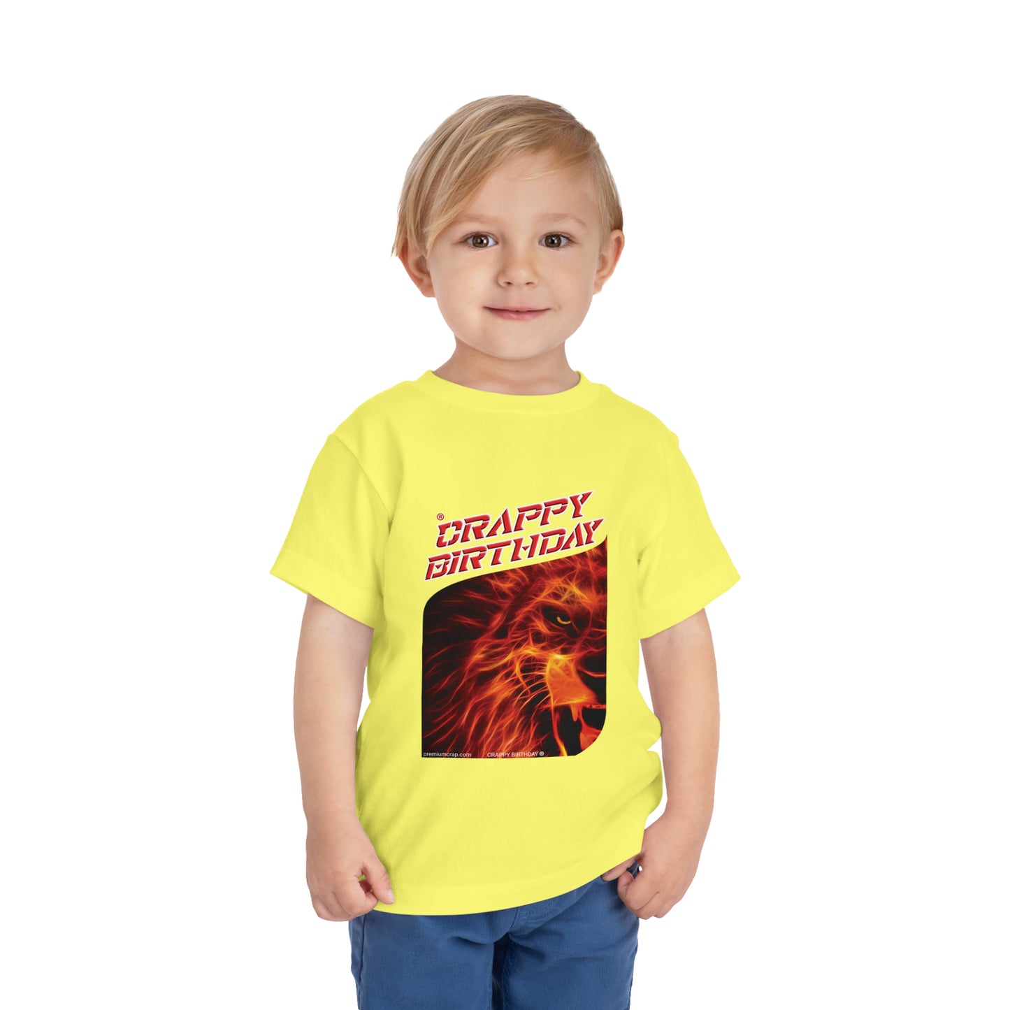 Crappy Birthday Toddler Short Sleeve Tee