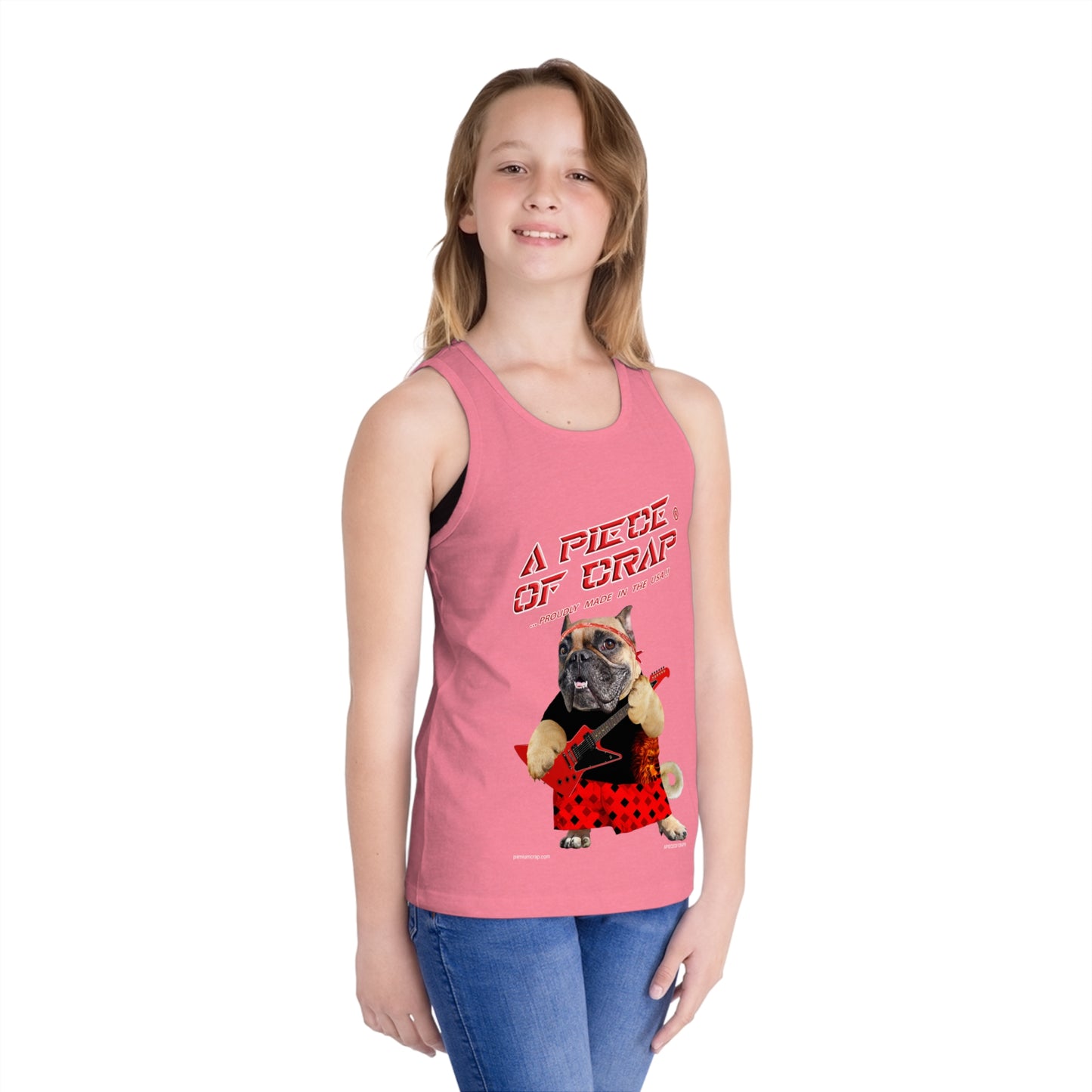 A Piece of Crap II Kid's Jersey Tank Top