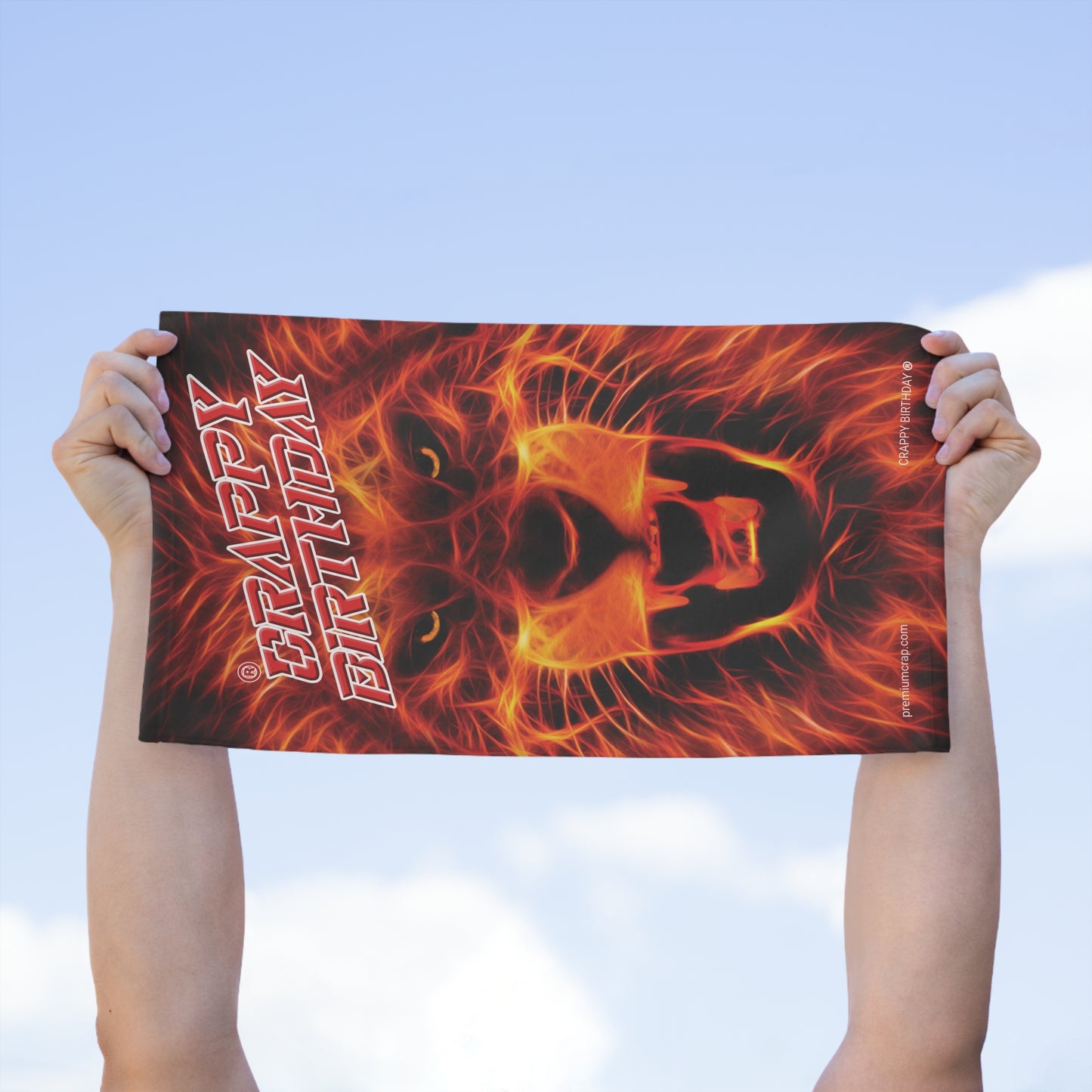 Crappy Birthday Rally Towel