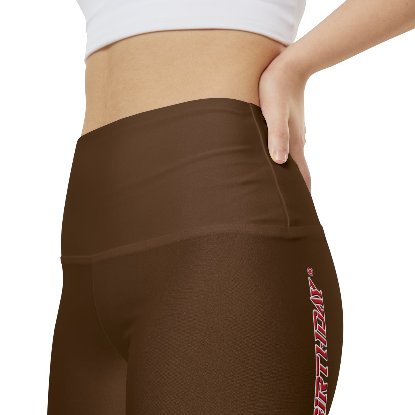 Crappy Birthday WorkoutWit Shorts - Brown