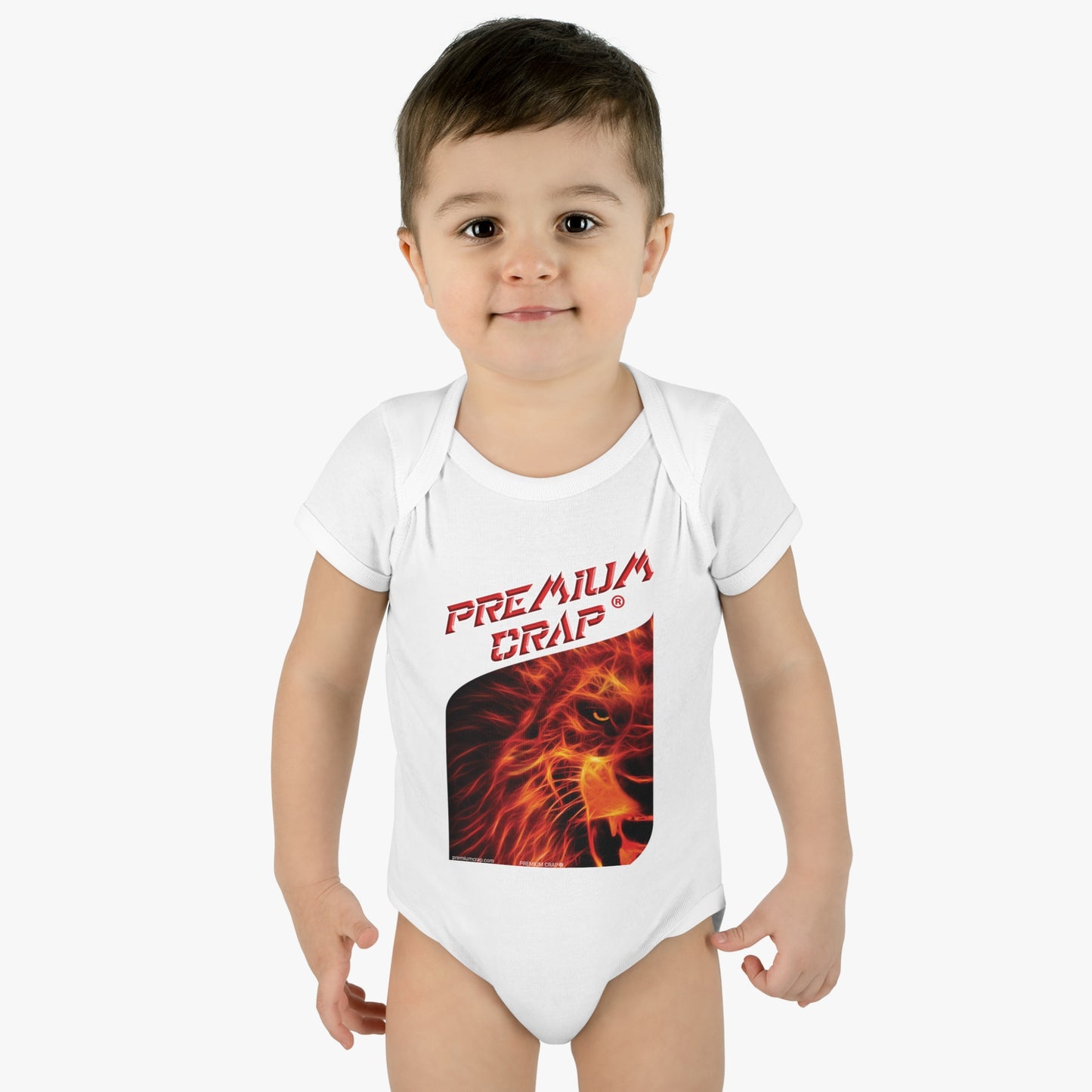 Premium Crap Infant Baby Rib Bodysuit