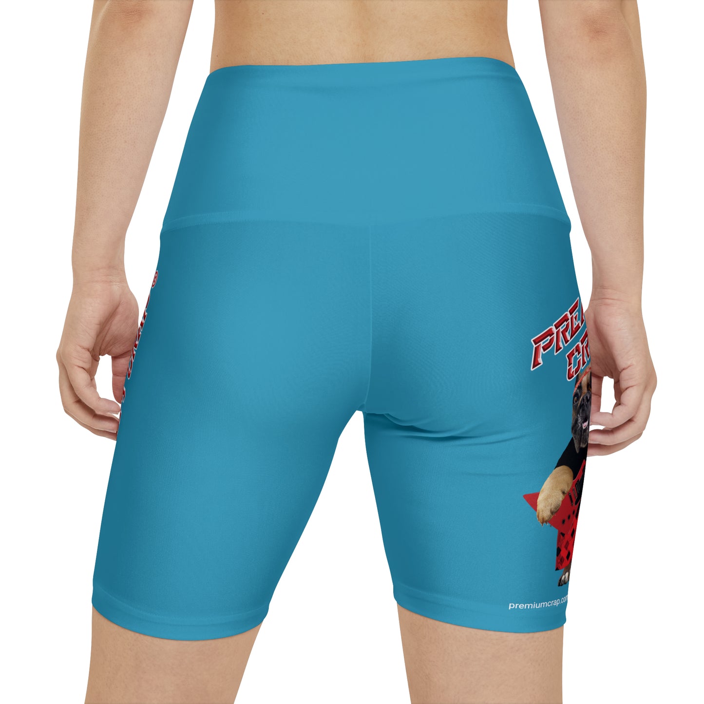 Premium Crap II Women's Workout Shorts - Turquoise