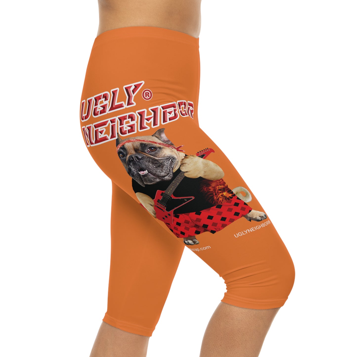 Ugly Neighbor II Women’s Capri Leggings - Crusta