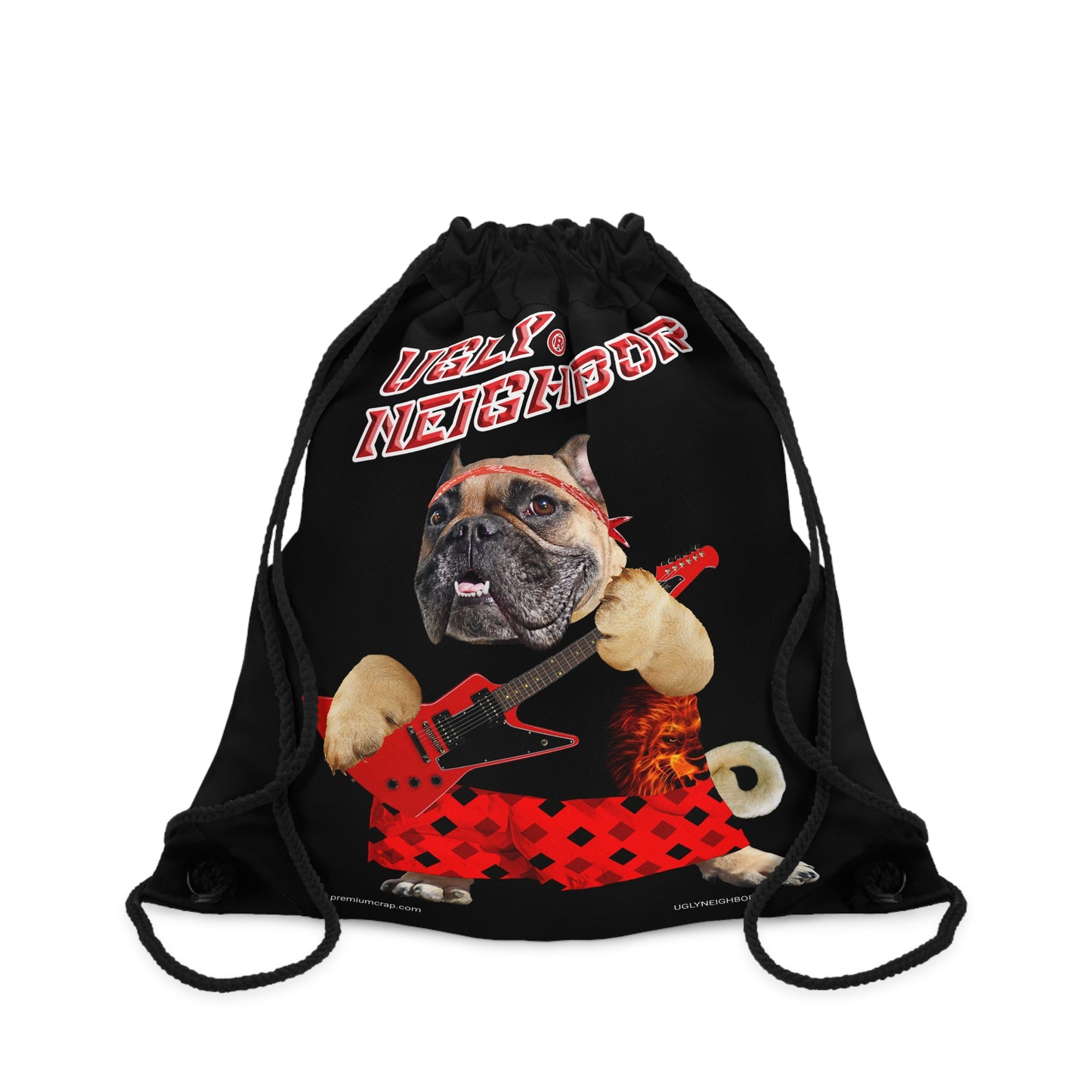 Ugly Neighbor II Drawstring Bag