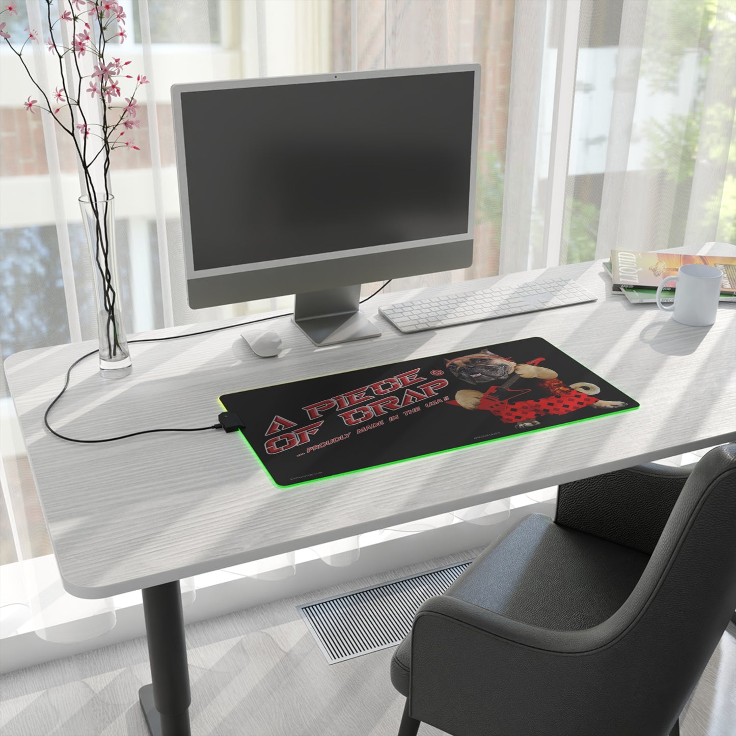 A Piece of Crap II LED Gaming Mouse Pad