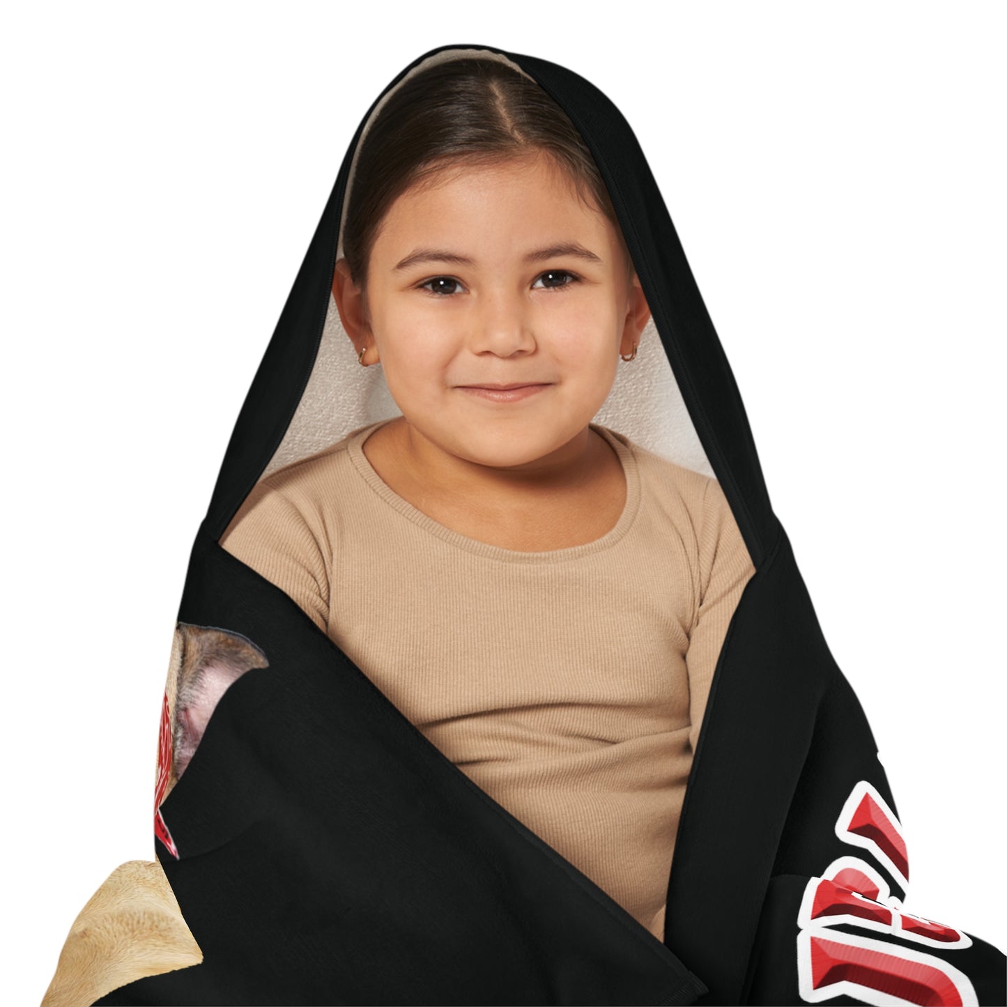 Ugly Neighbor Youth Hooded Towel