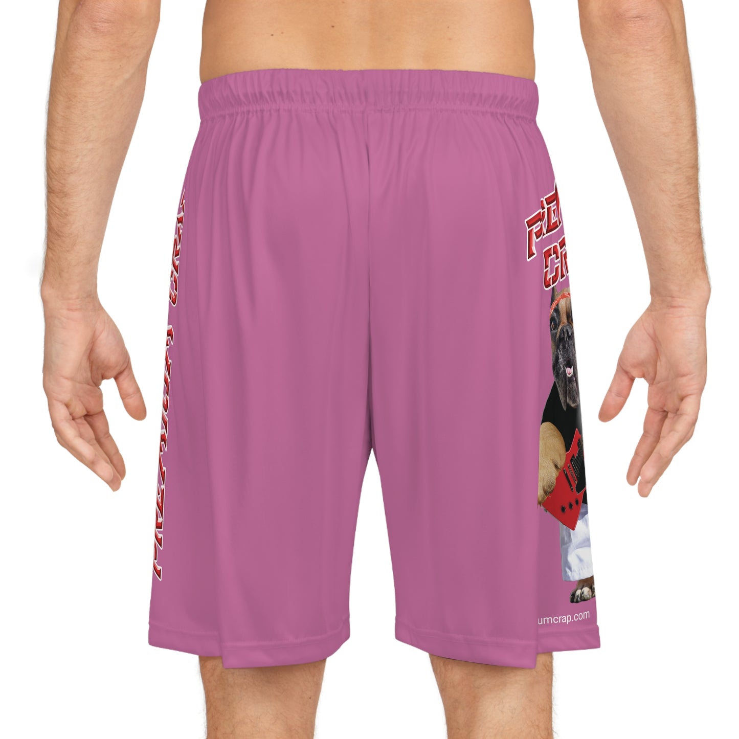 Premium Crap Basketball Shorts - Light Pink