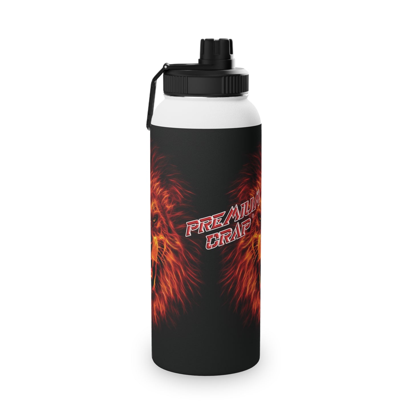 Premium Crap Stainless Steel Water Bottle, Sports Lid