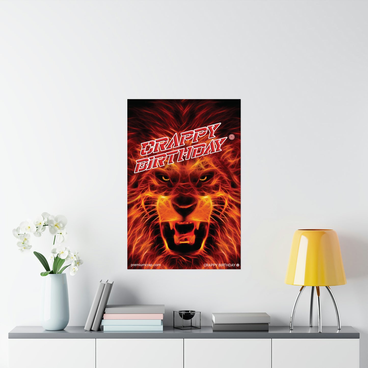 Crappy Birthday Matte Vertical Posters