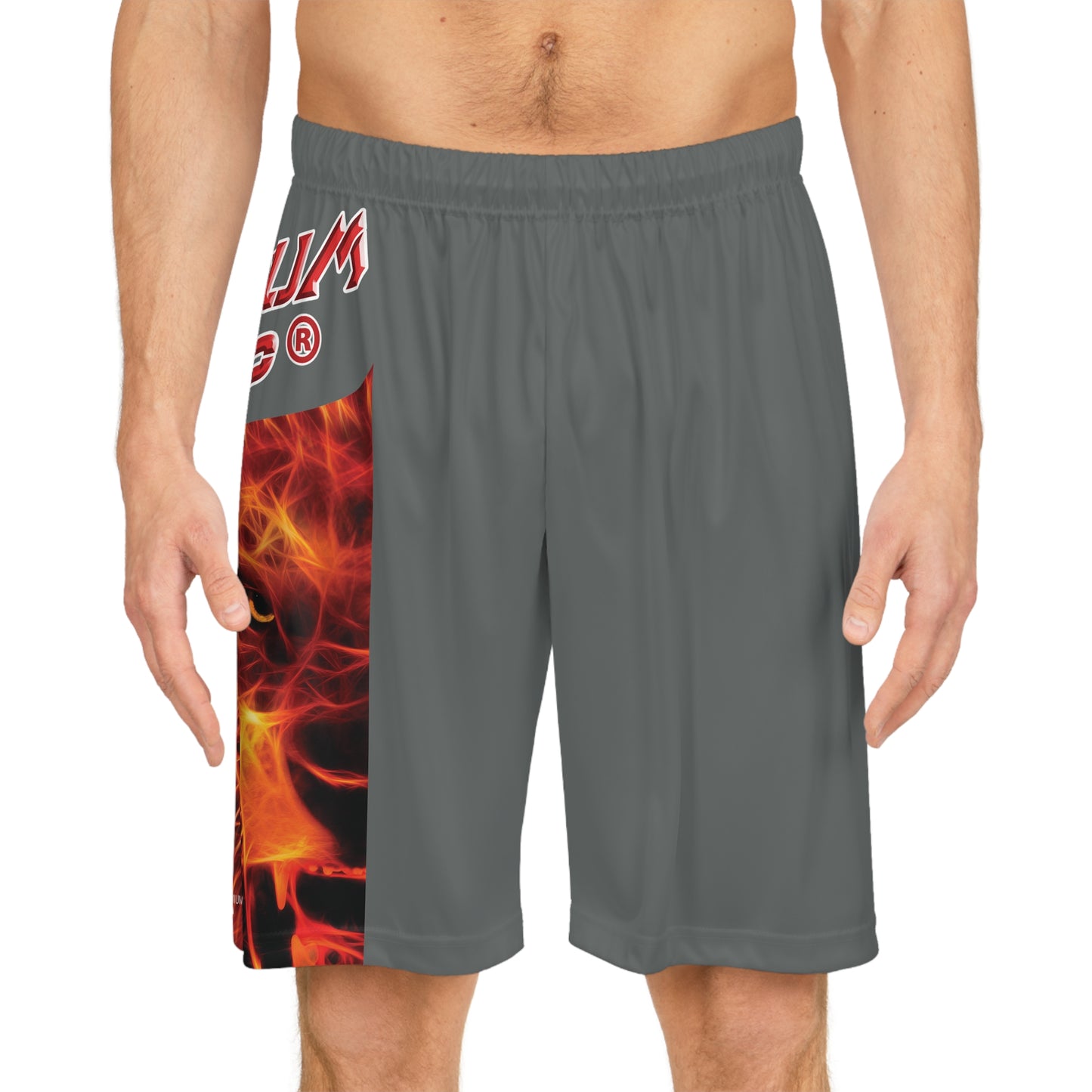 Premium Crap BougieBooty Baller Shorts - Dark Grey