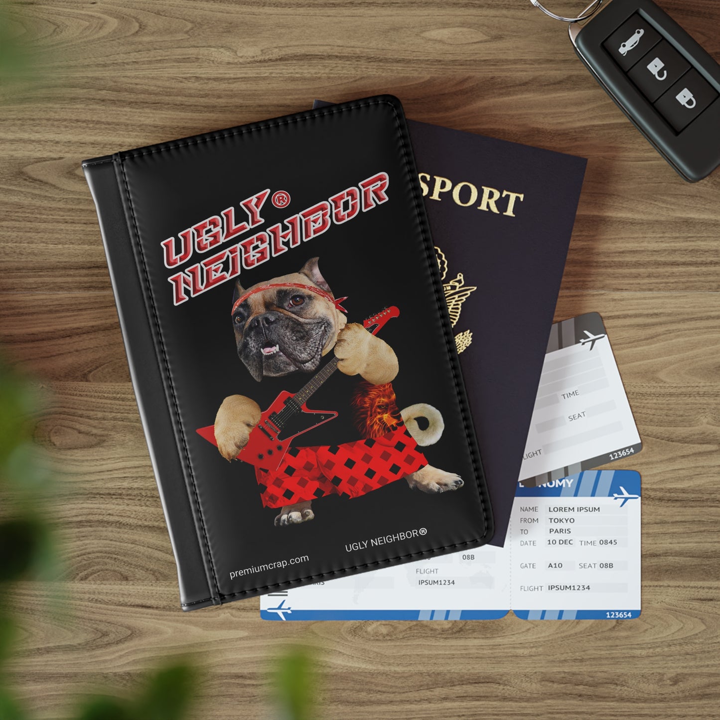 Ugly Neighbor II Passport Cover