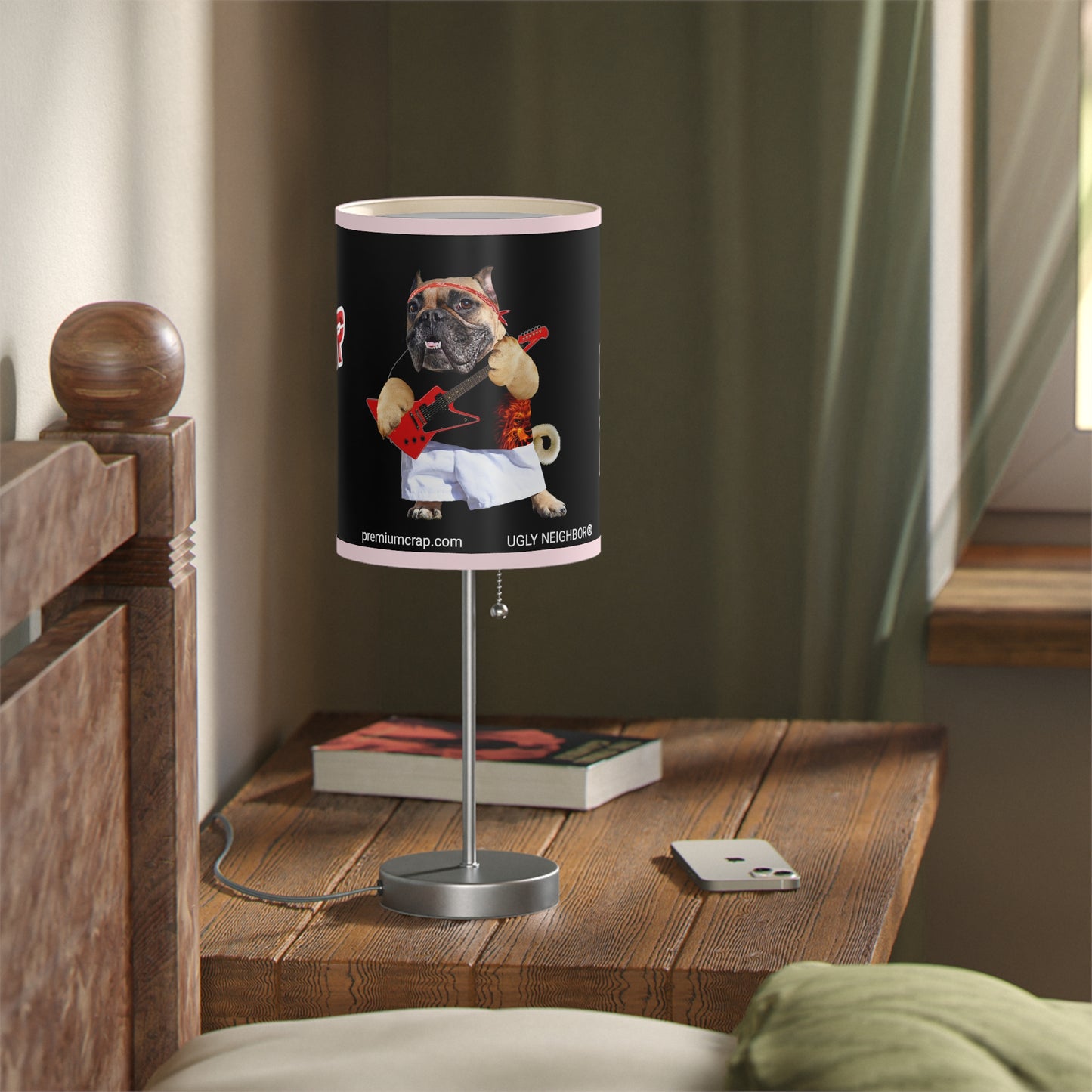 Ugly Neighbor Lamp on a Stand