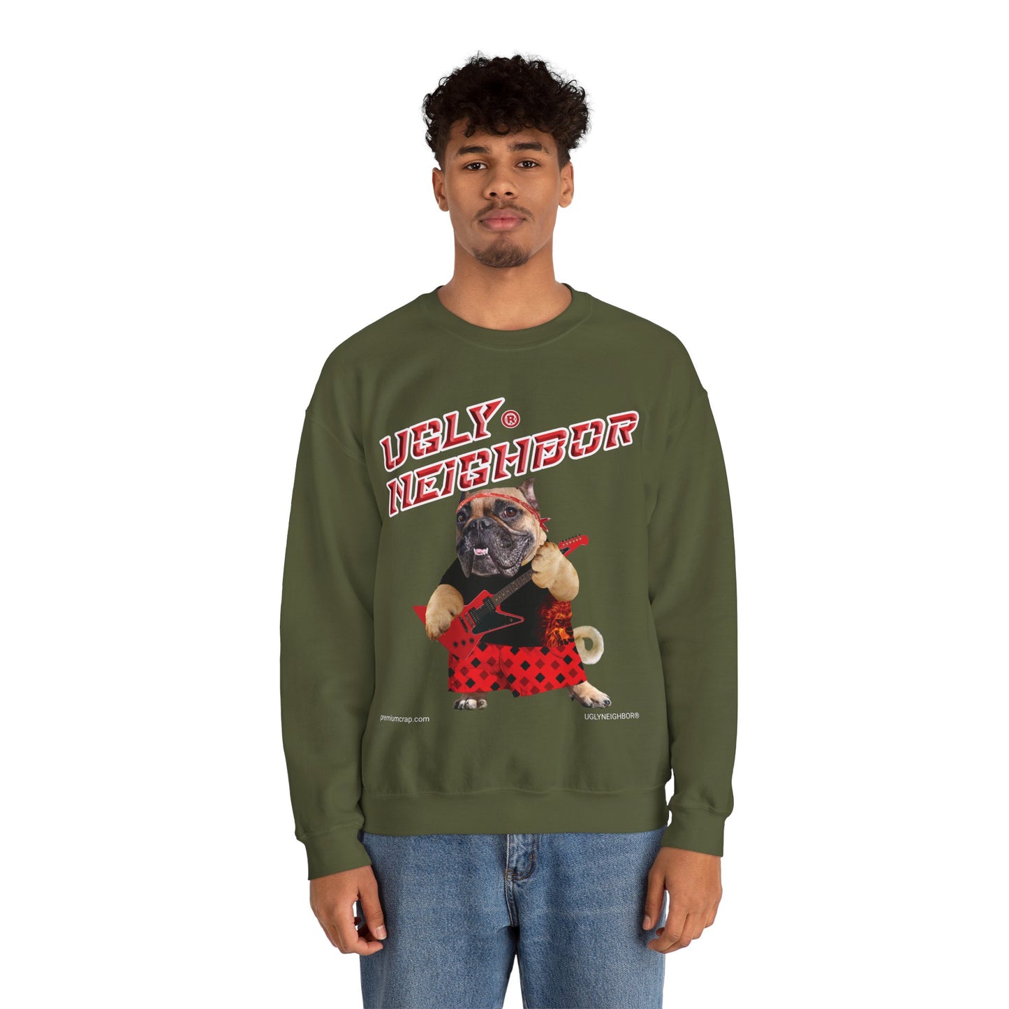 Ugly Neighbor II Heavy Blend Crewneck Sweatshirt