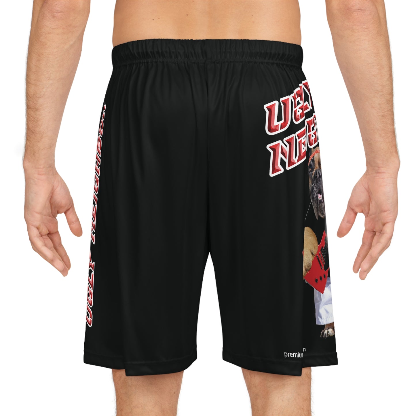 Ugly Neighbor BougieBooty Baller Shorts - Black