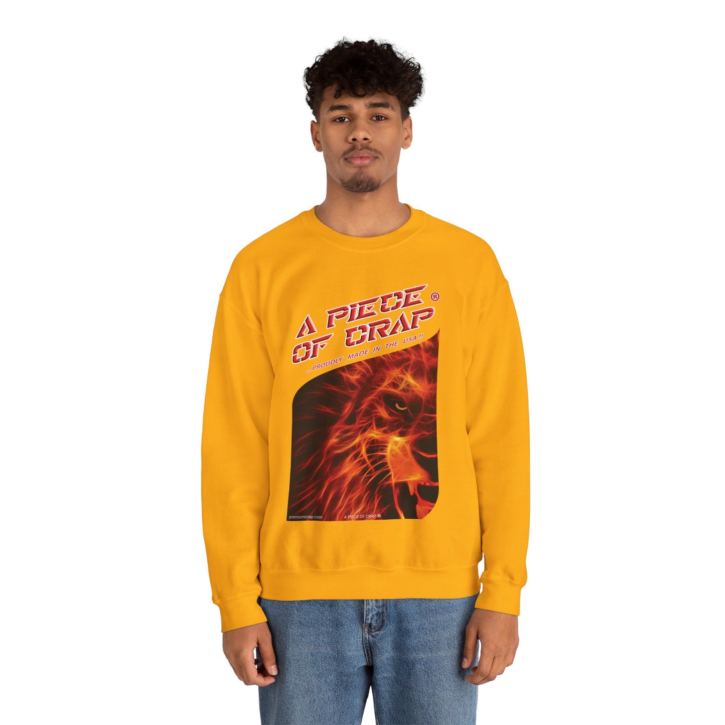 A Piece Of Crap Heavy Blend Crewneck Sweatshirt