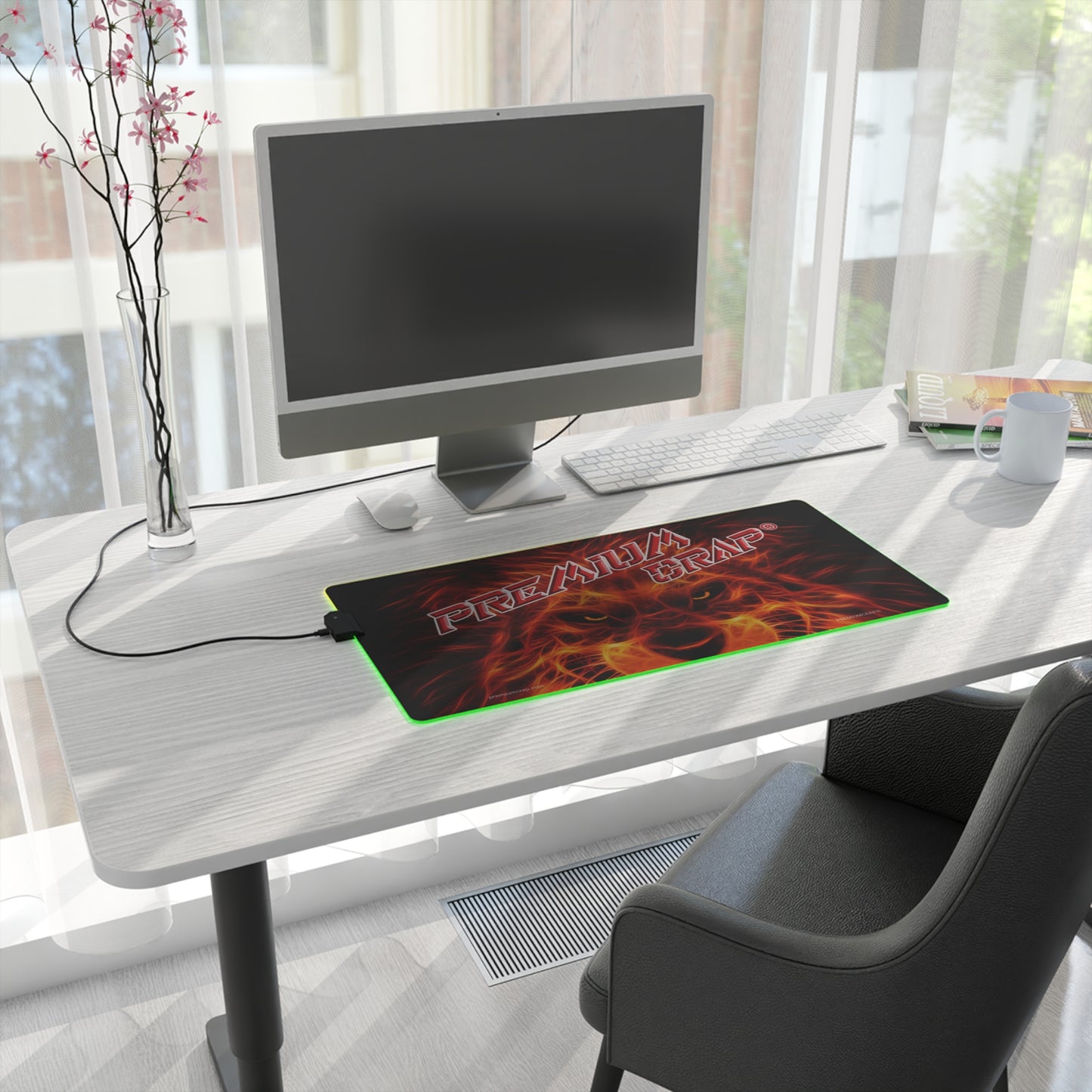 Premium Crap LED Gaming Mouse Pad