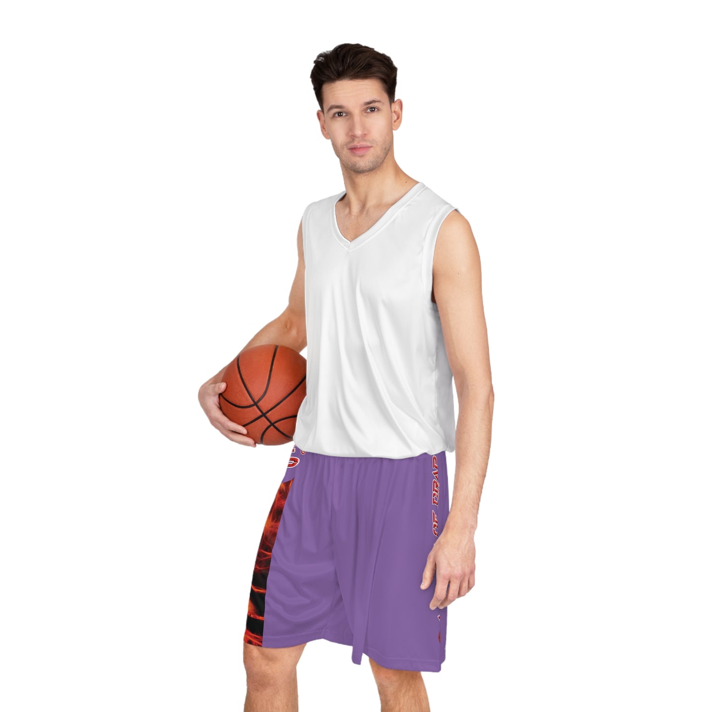 A Piece Of Crap BougieBooty Baller Shorts - Light Purple